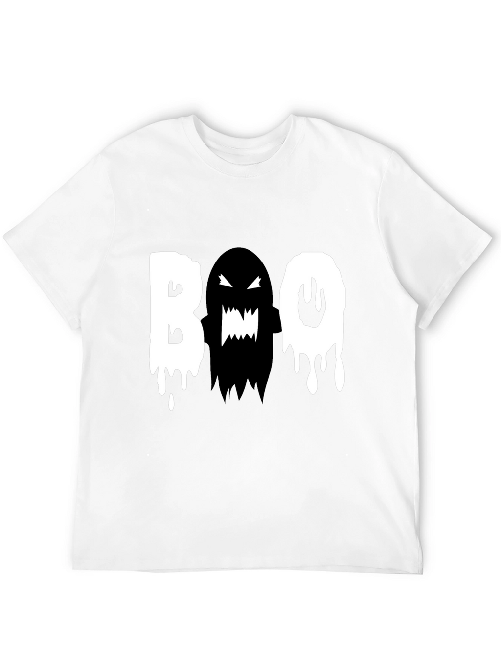 Boo Ghost Graphic Tee - Halloween T-Shirt