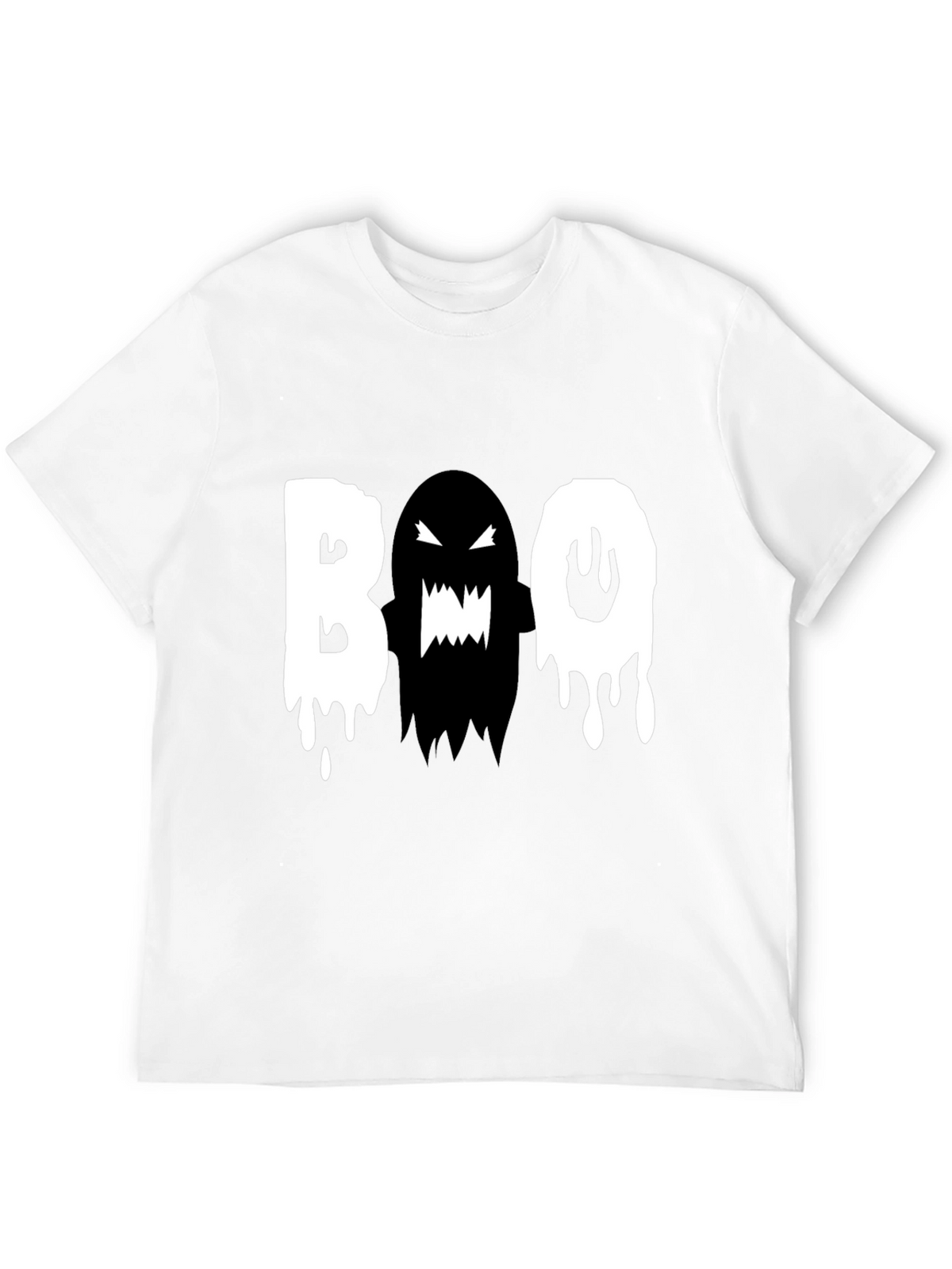 Boo Ghost Graphic Tee - Halloween T-Shirt