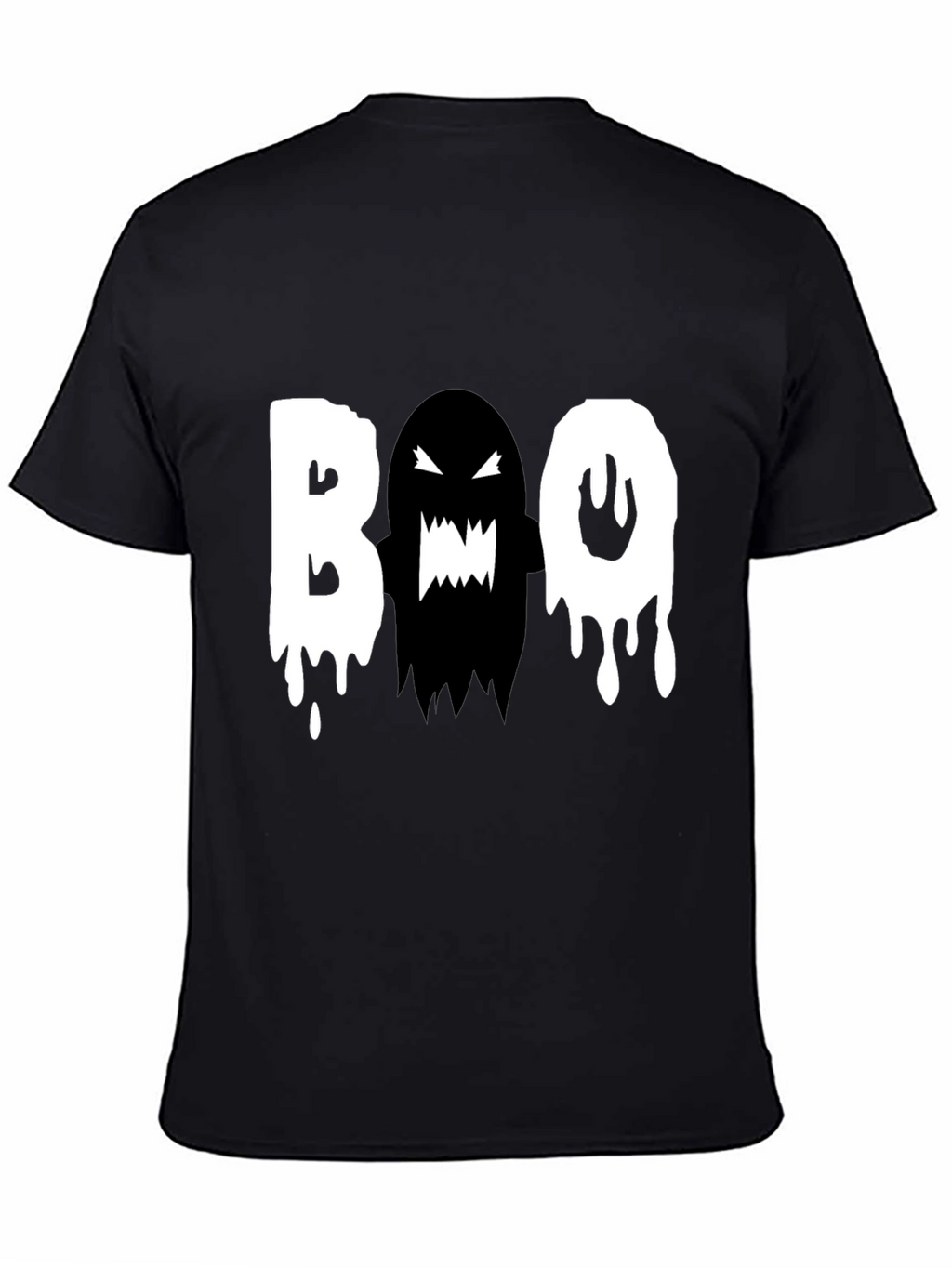 Boo Ghost Graphic Tee - Halloween T-Shirt