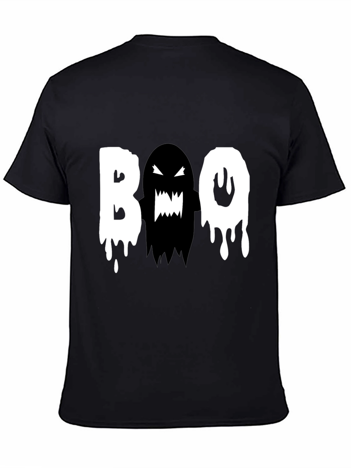 Boo Ghost Graphic Tee - Halloween T-Shirt
