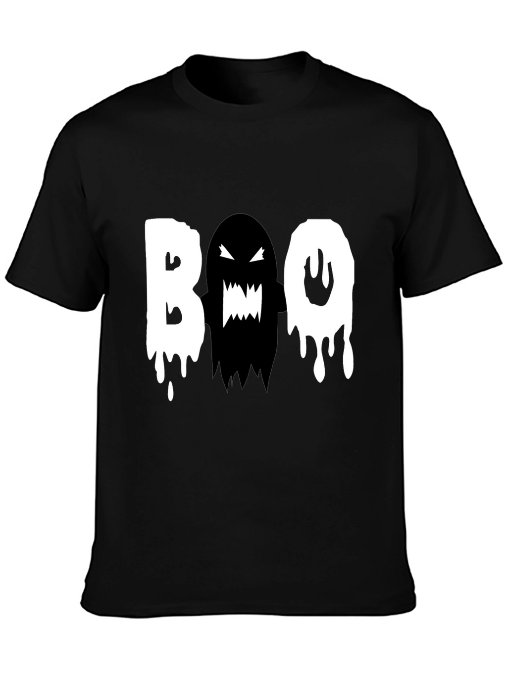 Boo Ghost Graphic Tee - Halloween T-Shirt