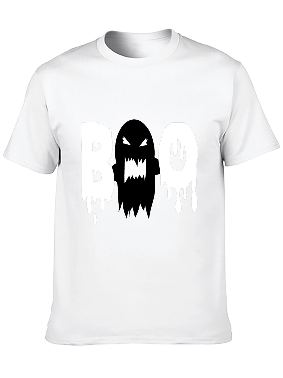 Boo Ghost Graphic Tee - Halloween T-Shirt
