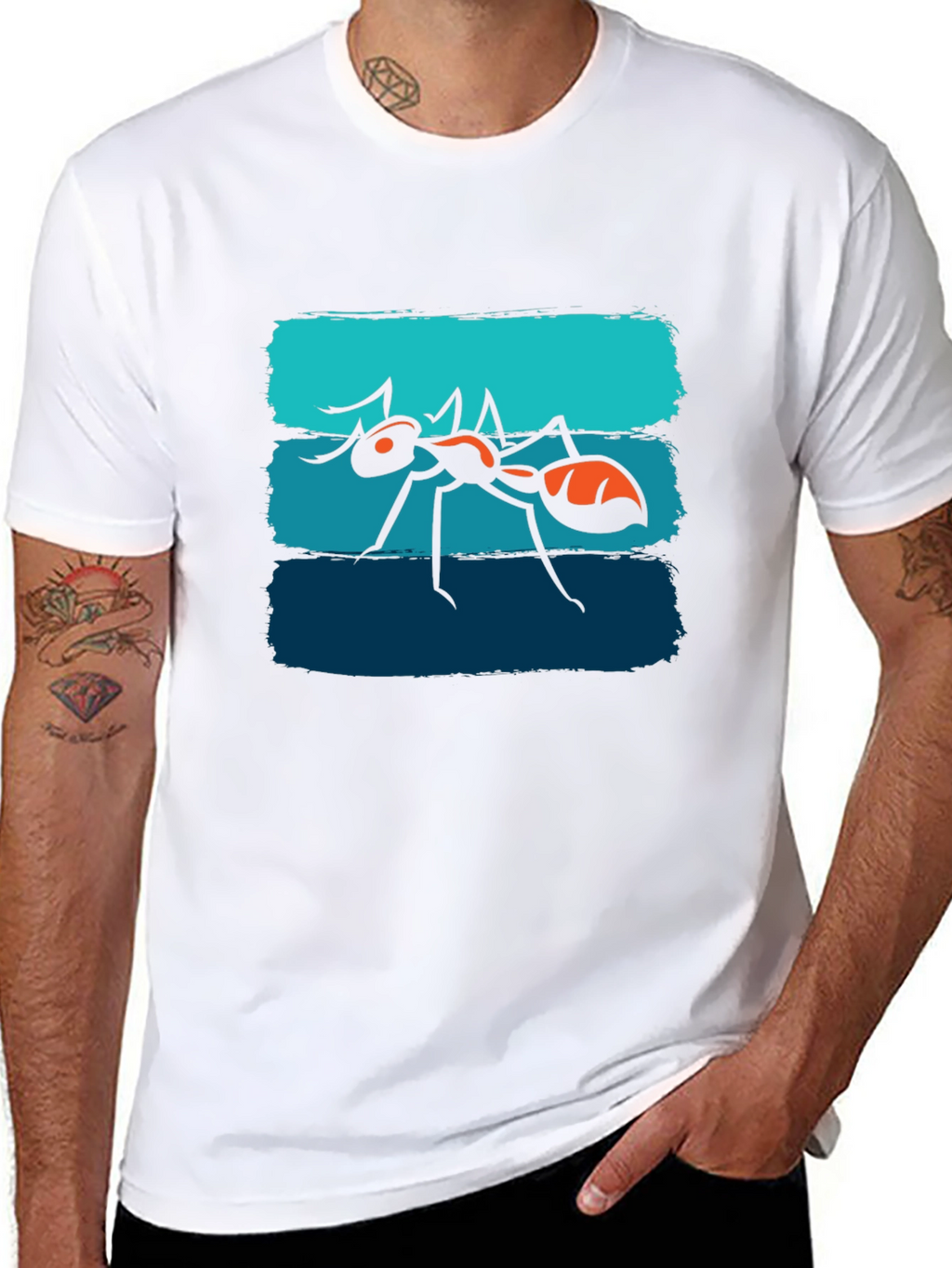 Ant Graphic Tee - Cool & Unique Design