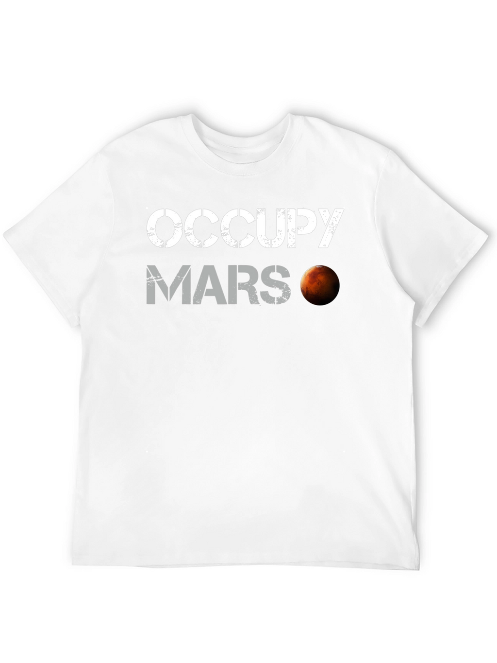 Occupy Mars T-Shirt - Space Exploration Tee
