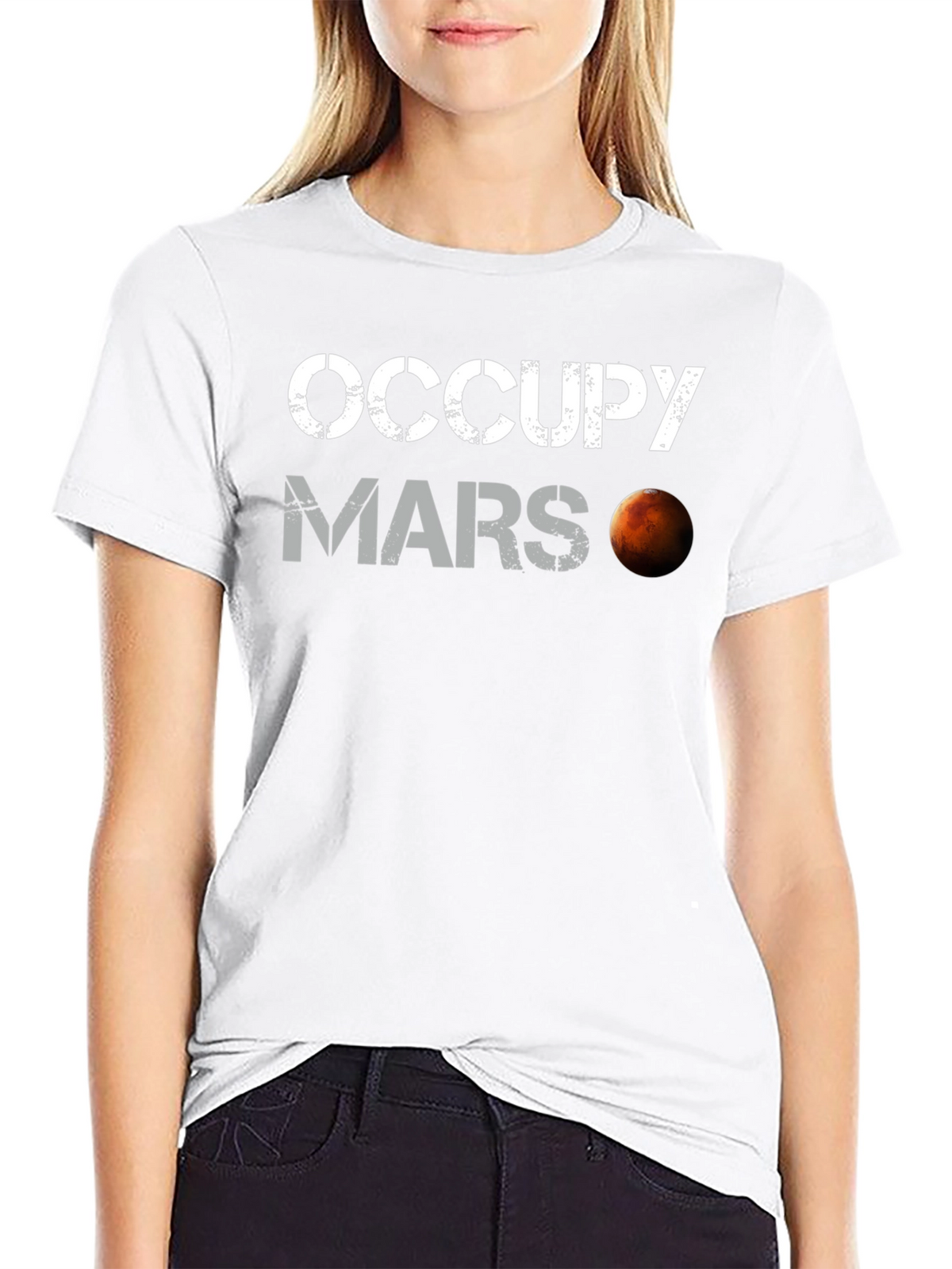 Occupy Mars T-Shirt - Space Exploration Tee