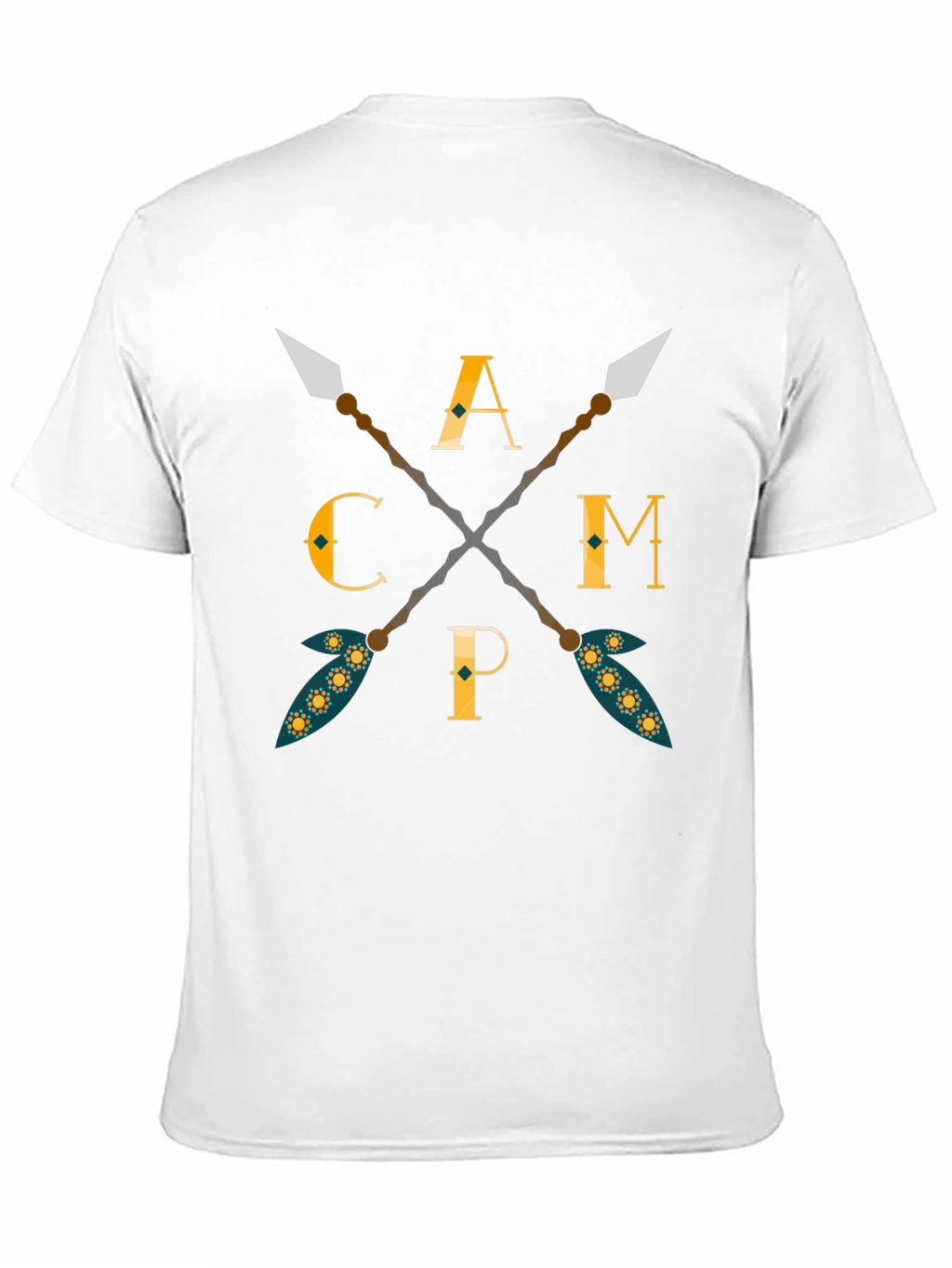 Camping Arrows Graphic T-Shirt