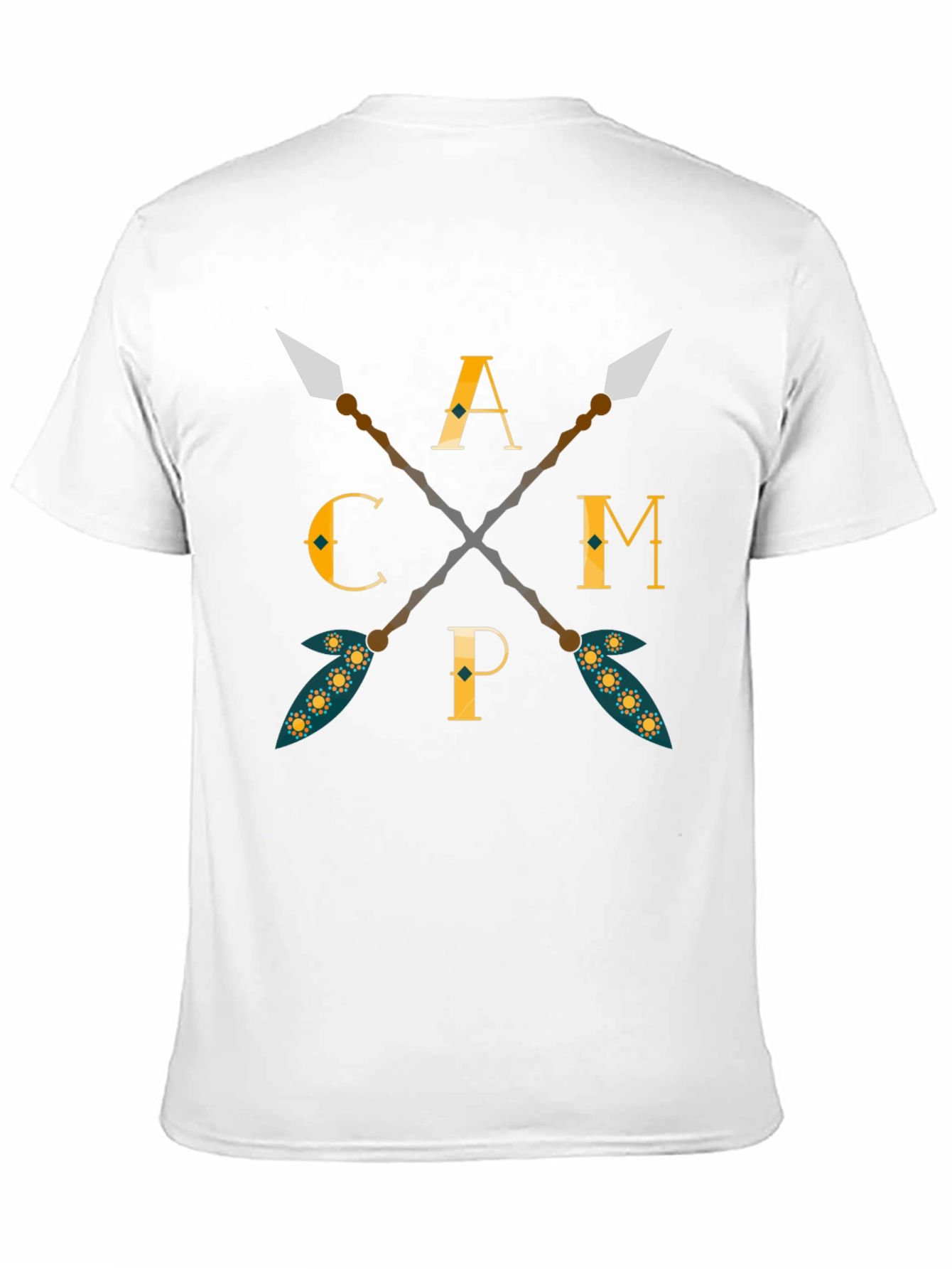 Camping Arrows Graphic T-Shirt