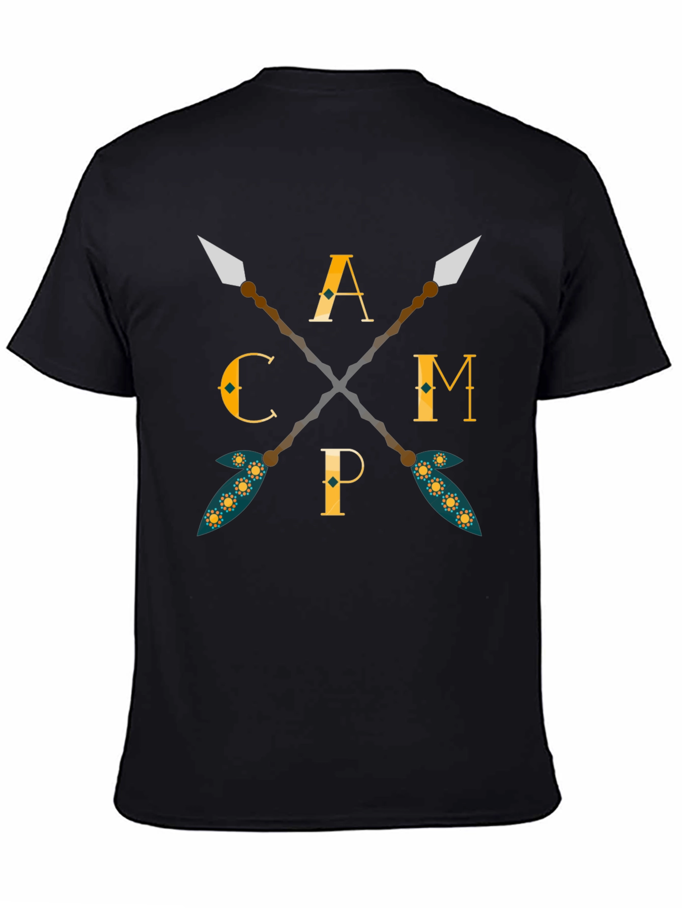 Camping Arrows Graphic T-Shirt