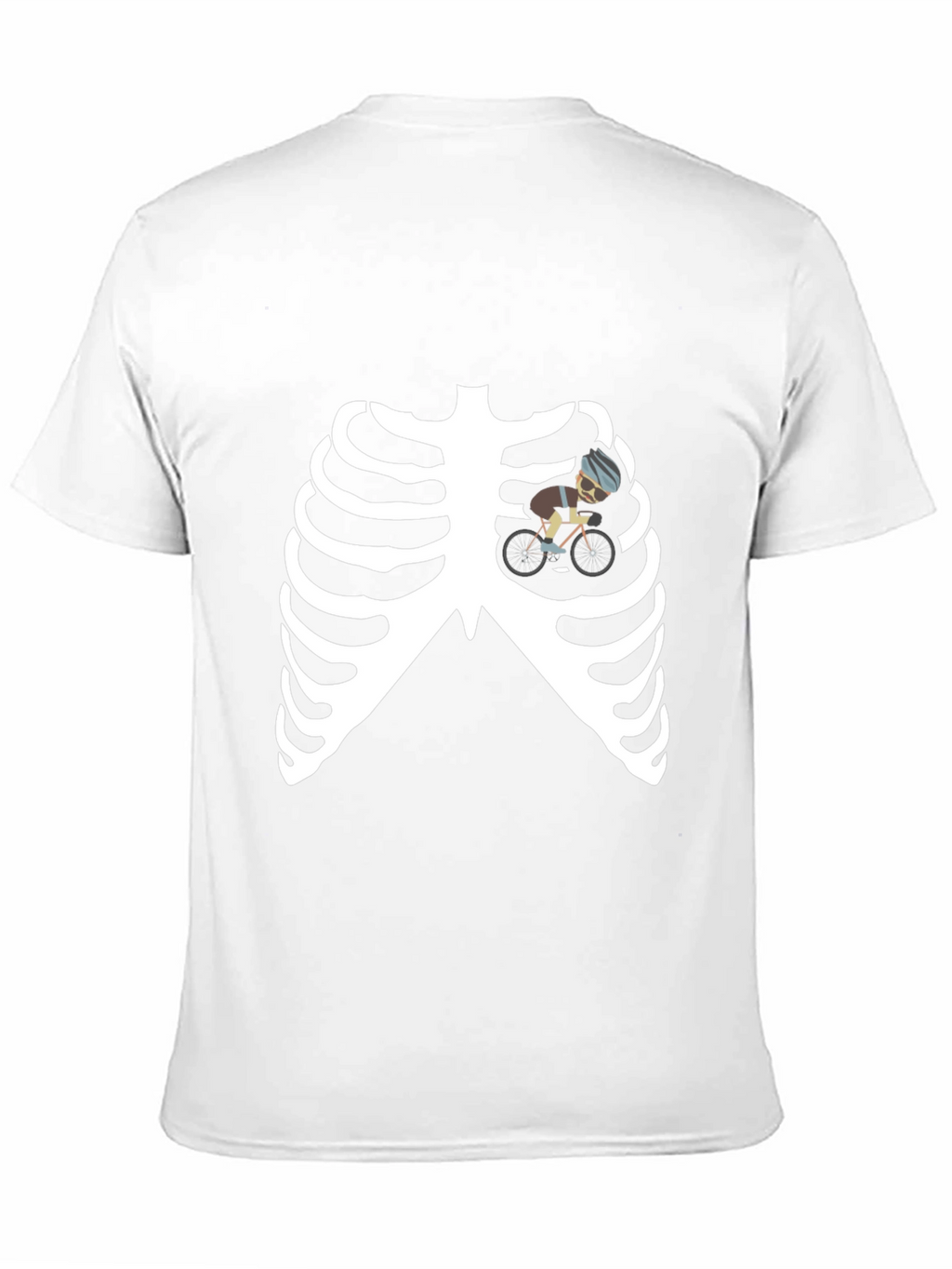 Cyclist Heart Rib Cage T-Shirt