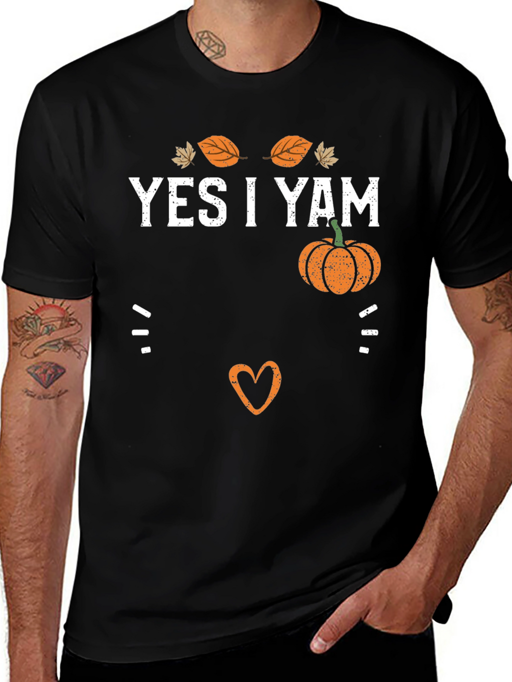 Yes I Yam Funny Thanksgiving T-Shirt