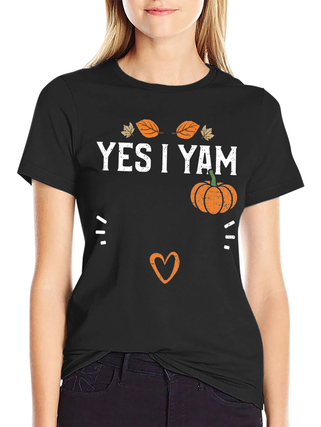 Yes I Yam Funny Thanksgiving T-Shirt