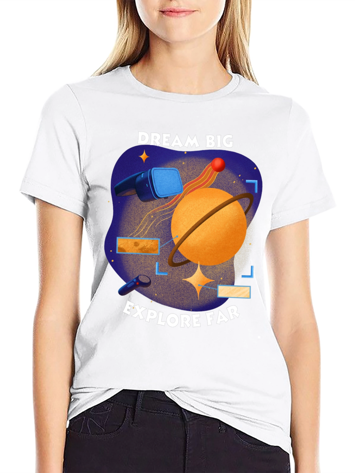 Dream Big Explore Far Graphic T-Shirt
