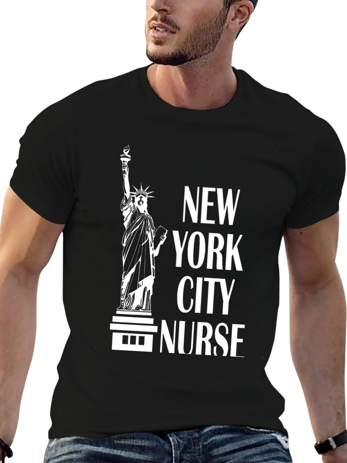 New York City Nurse Graphic T-Shirt