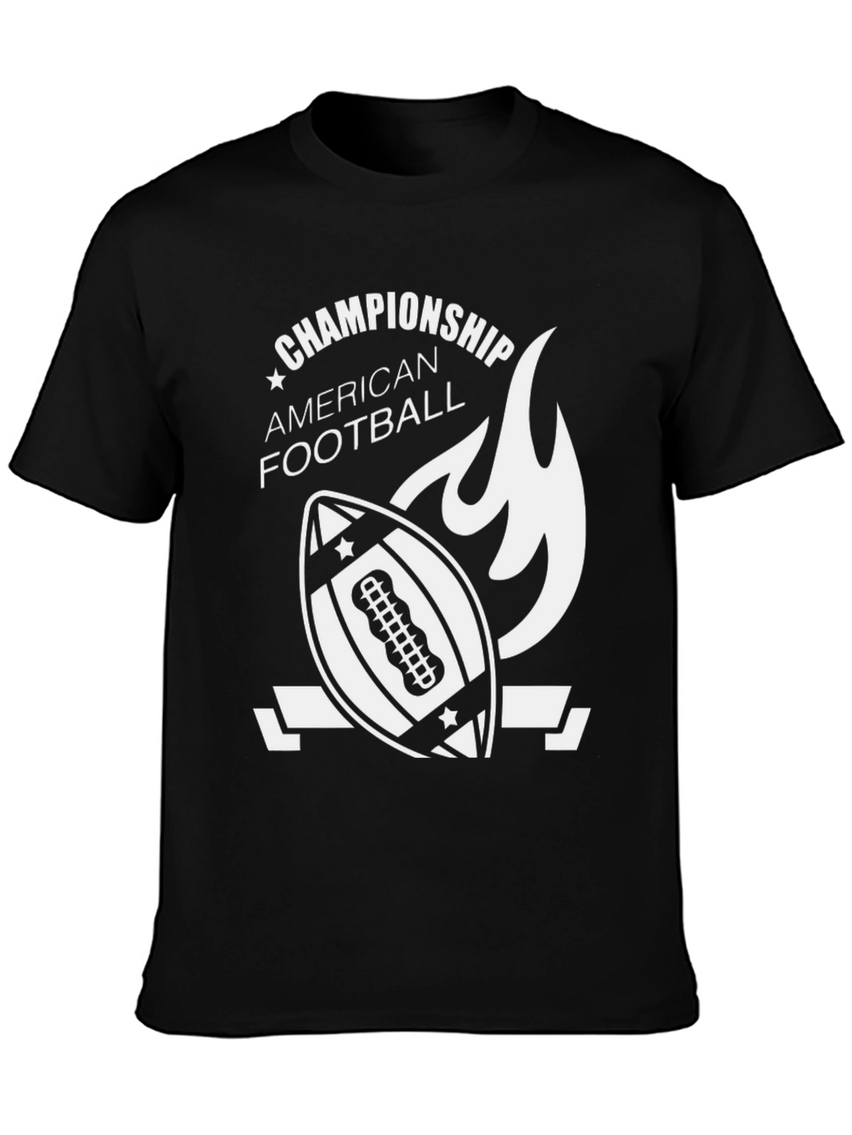 Championship American Football Graphic T-Shirt