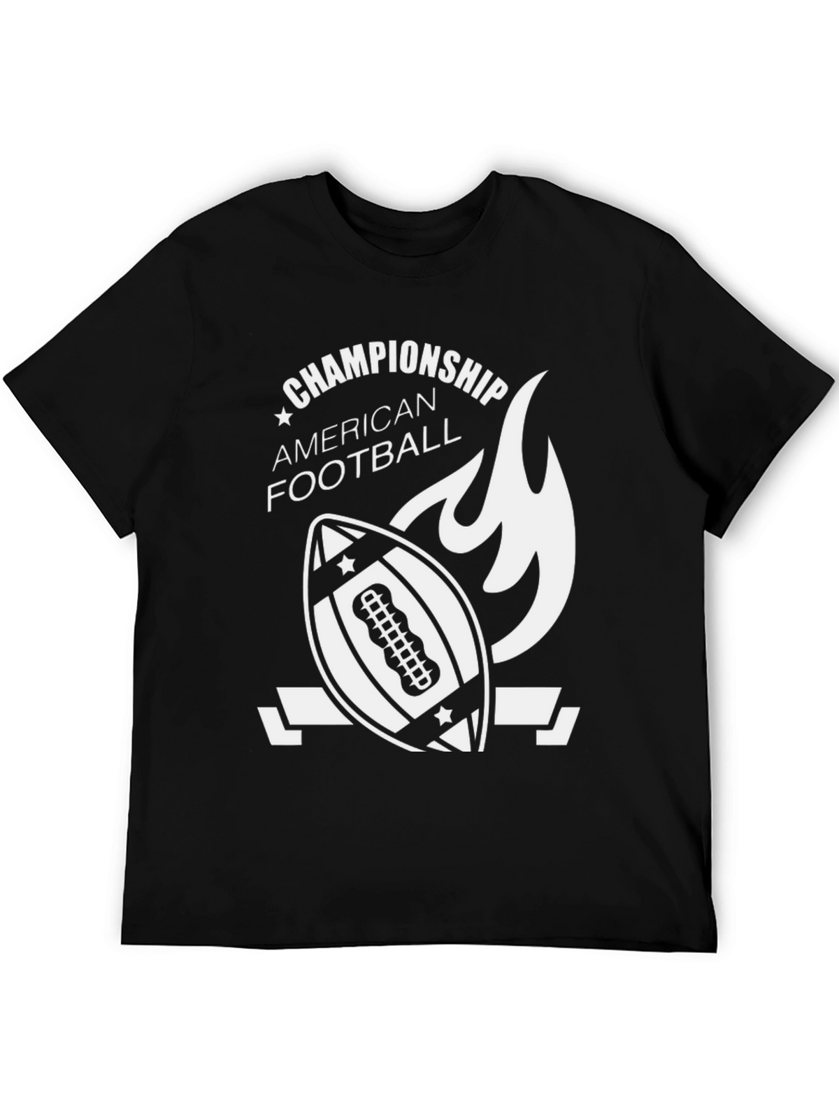 Championship American Football Graphic T-Shirt