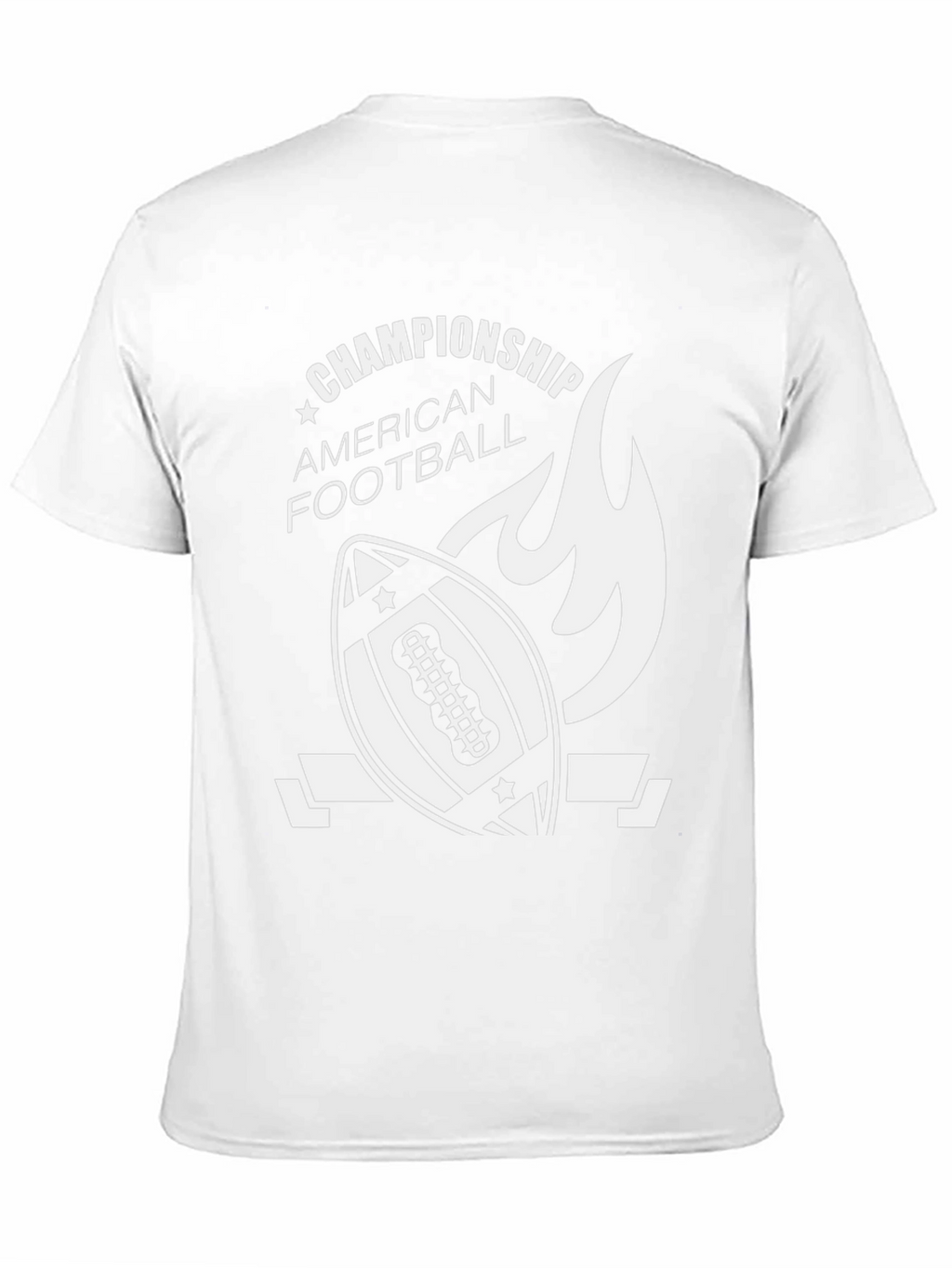 Championship American Football Graphic T-Shirt