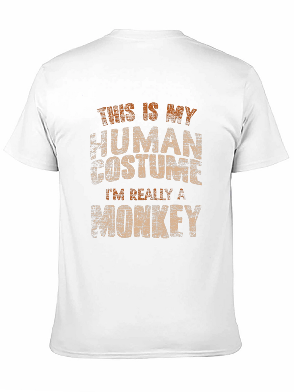 Human Costume Monkey Tee