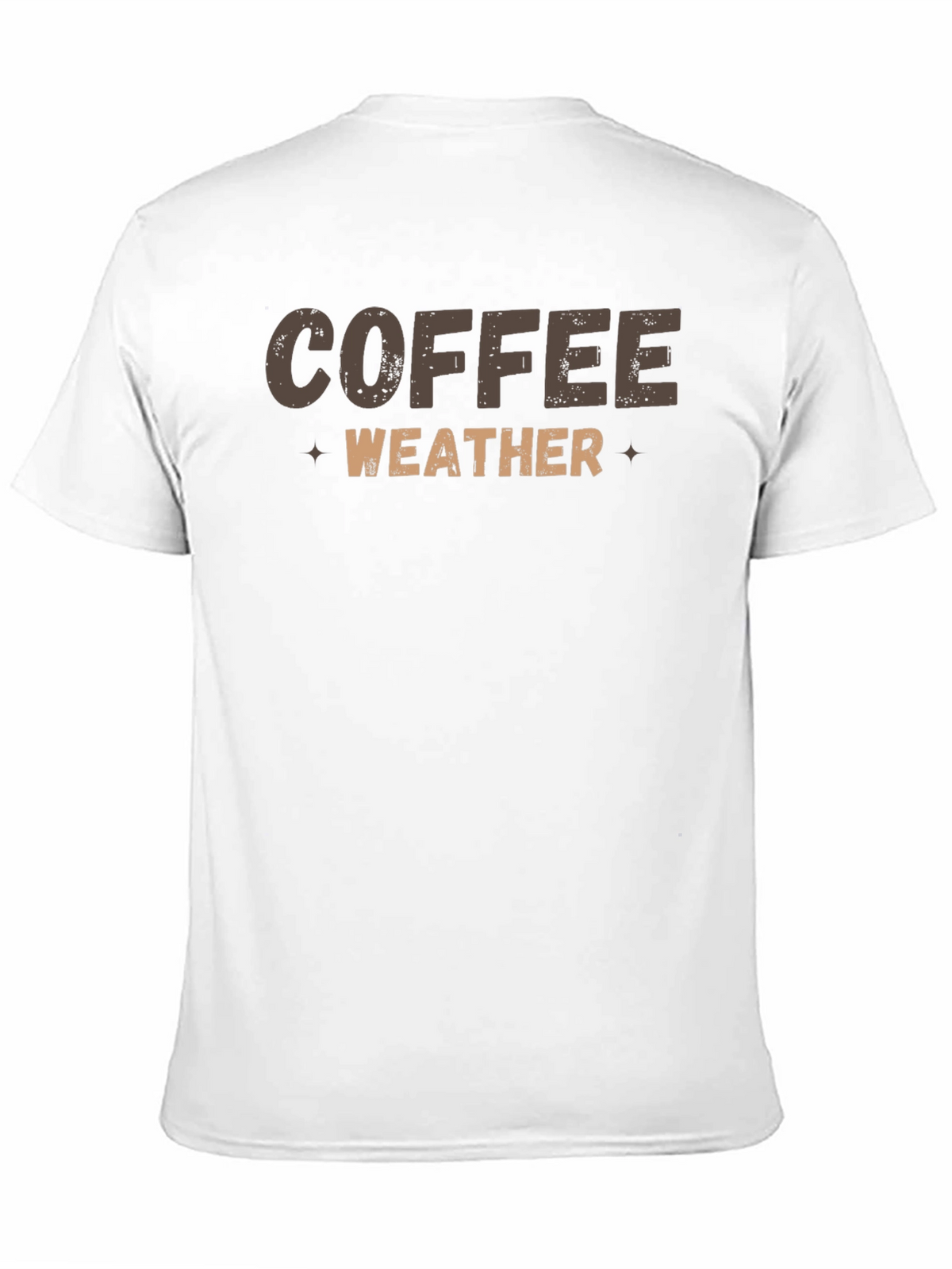 Coffee Weather Black Graphic Tee