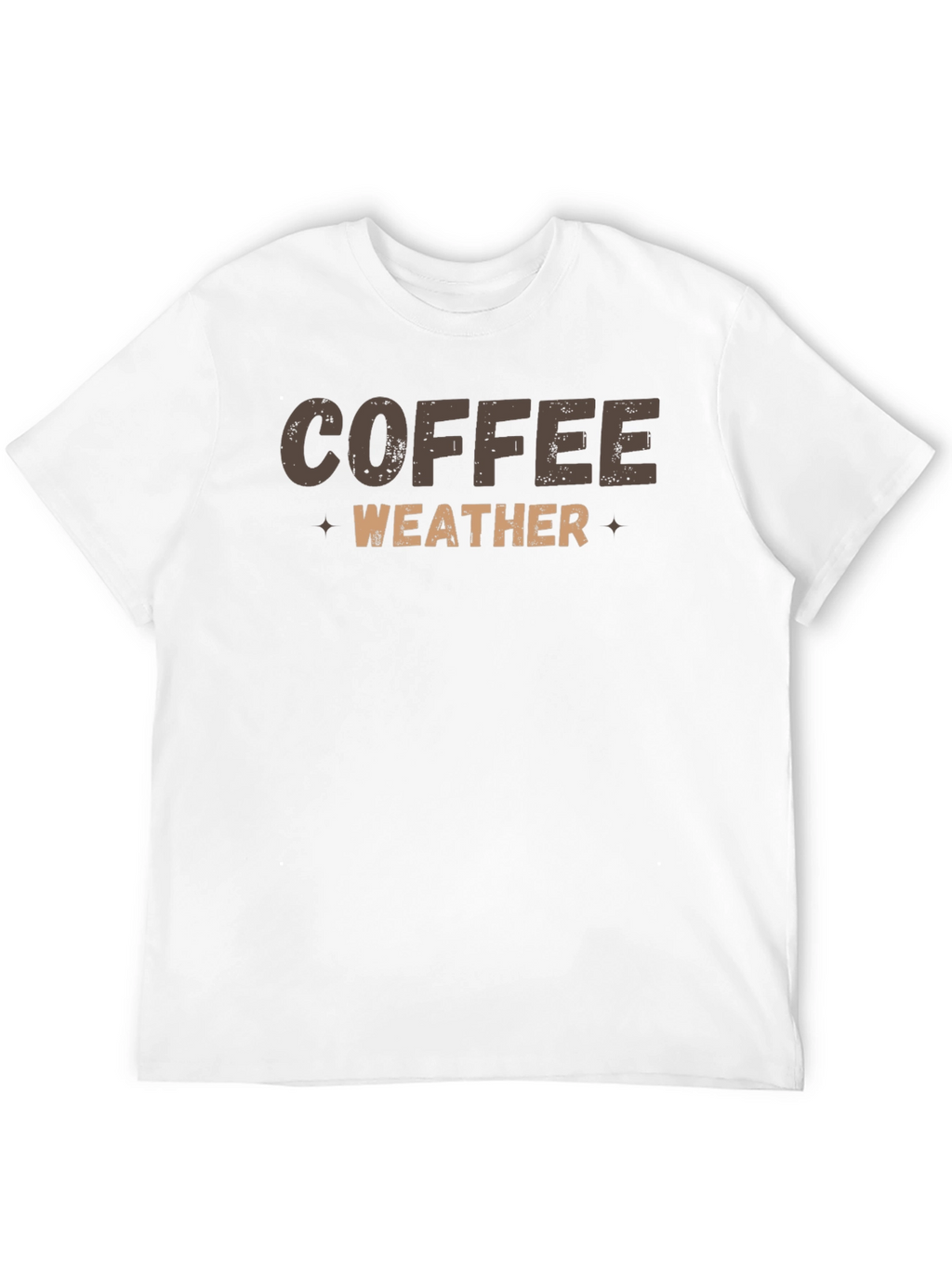 Coffee Weather Black Graphic Tee