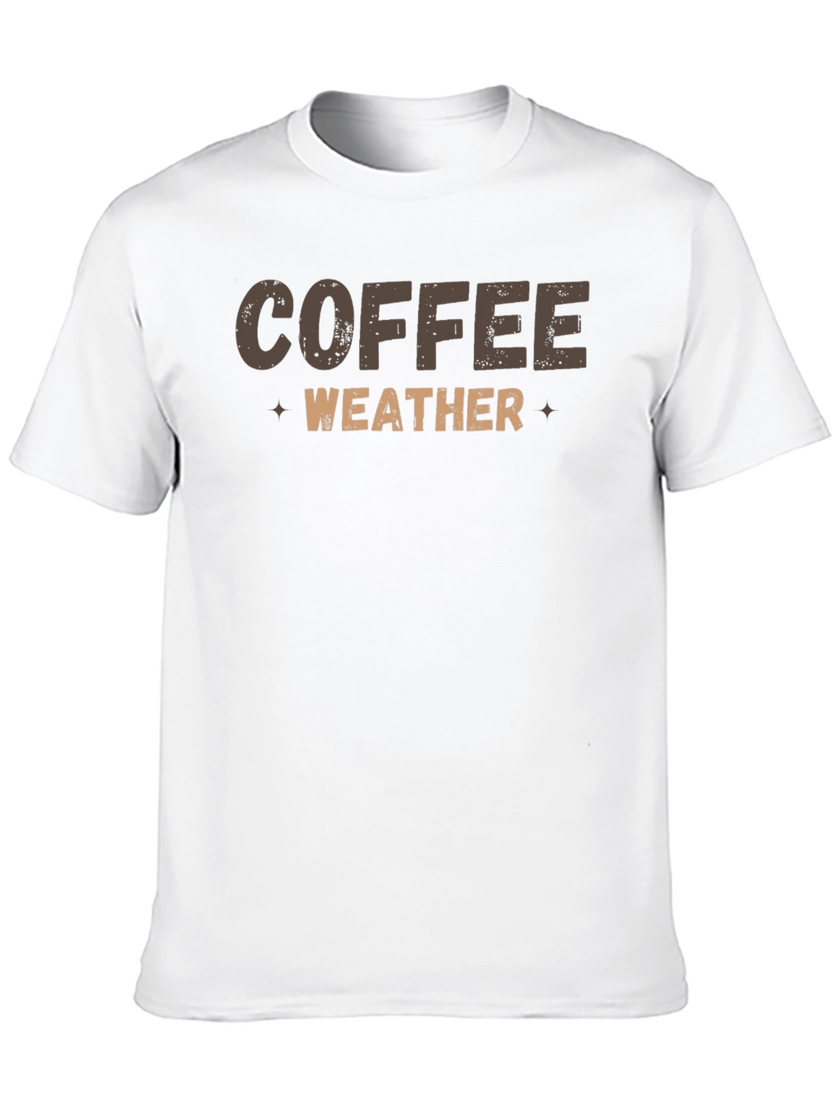 Coffee Weather Black Graphic Tee