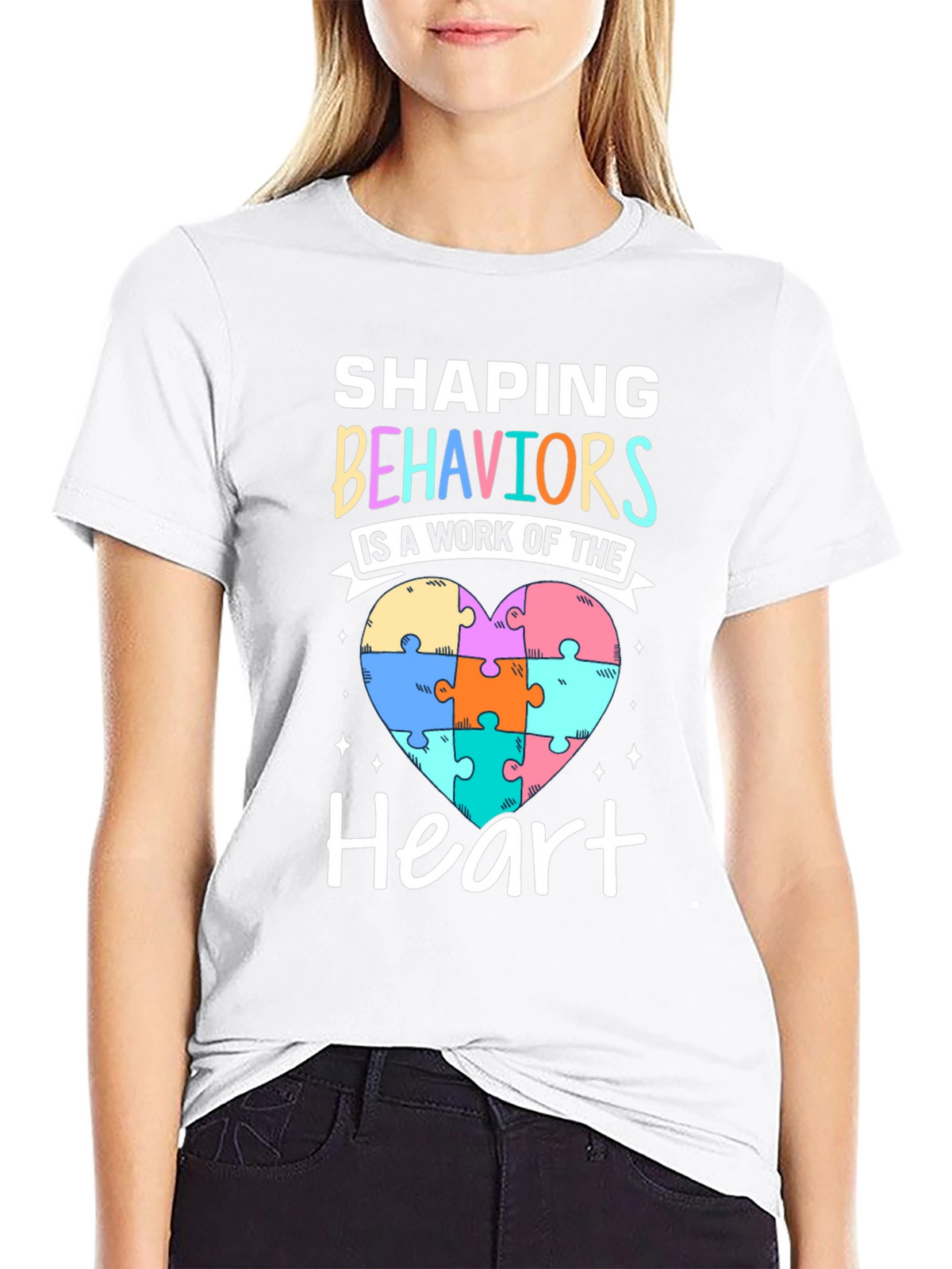 Shaping Behaviors Autism Awareness T-Shirt