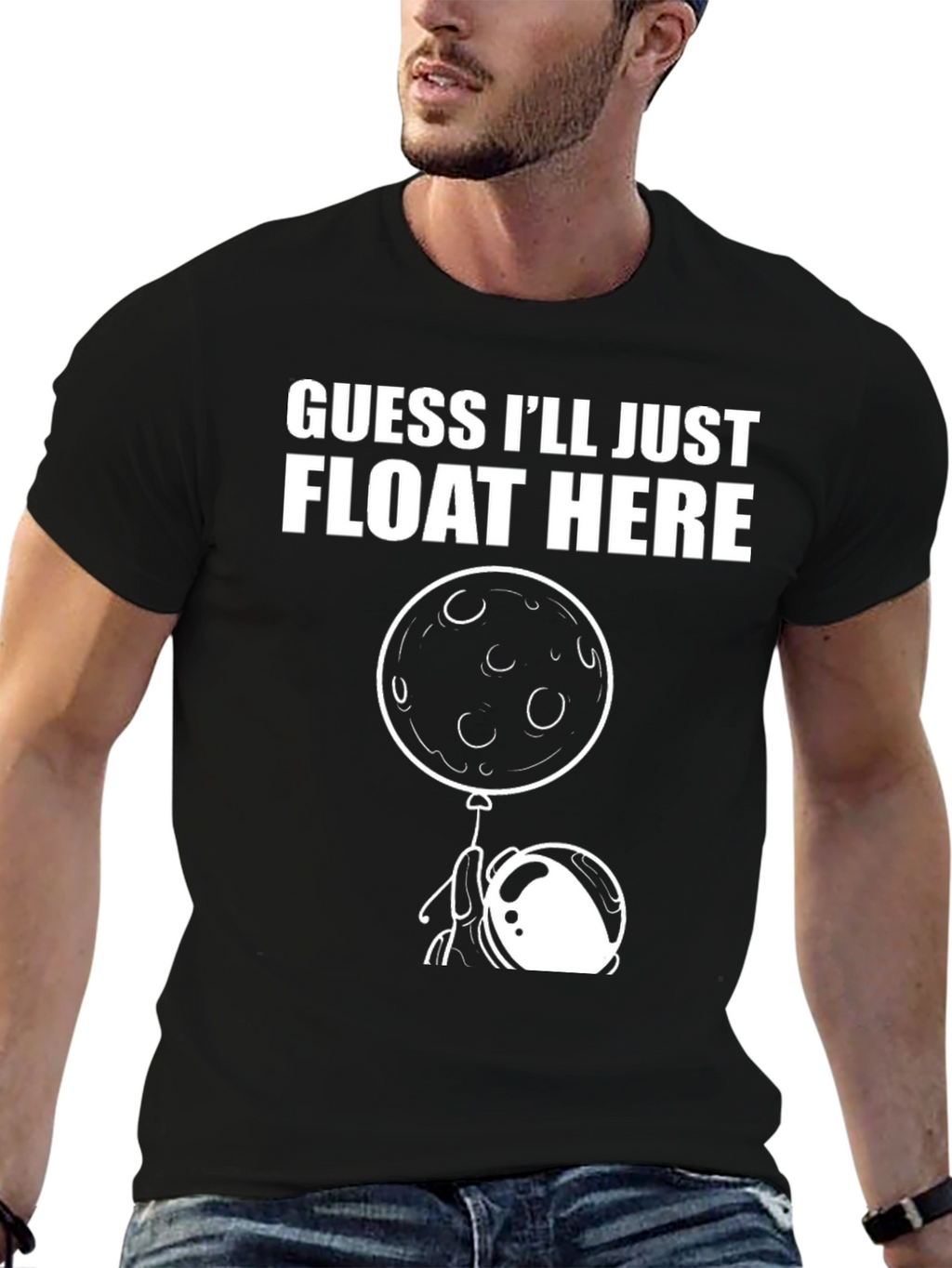Guess Ill Just Float Here Graphic Tee