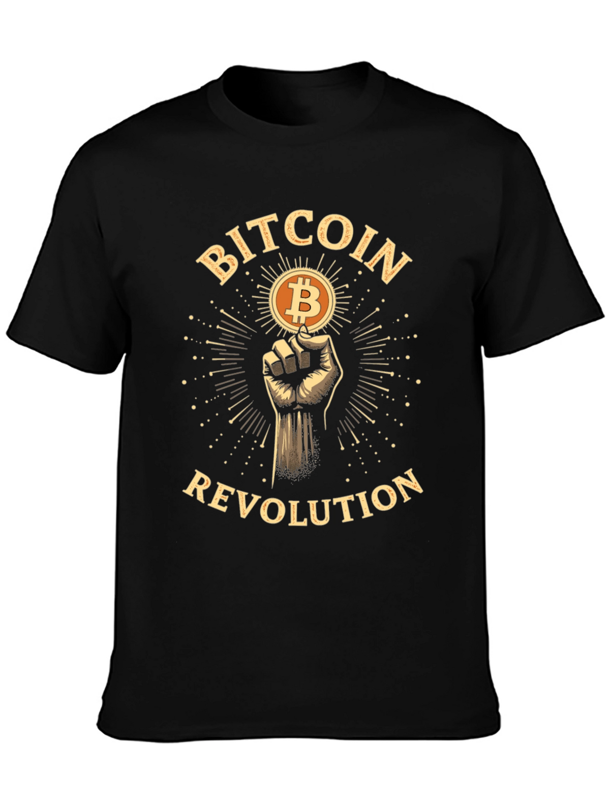 Bitcoin Revolution T-Shirt - Crypto Supporter Tee