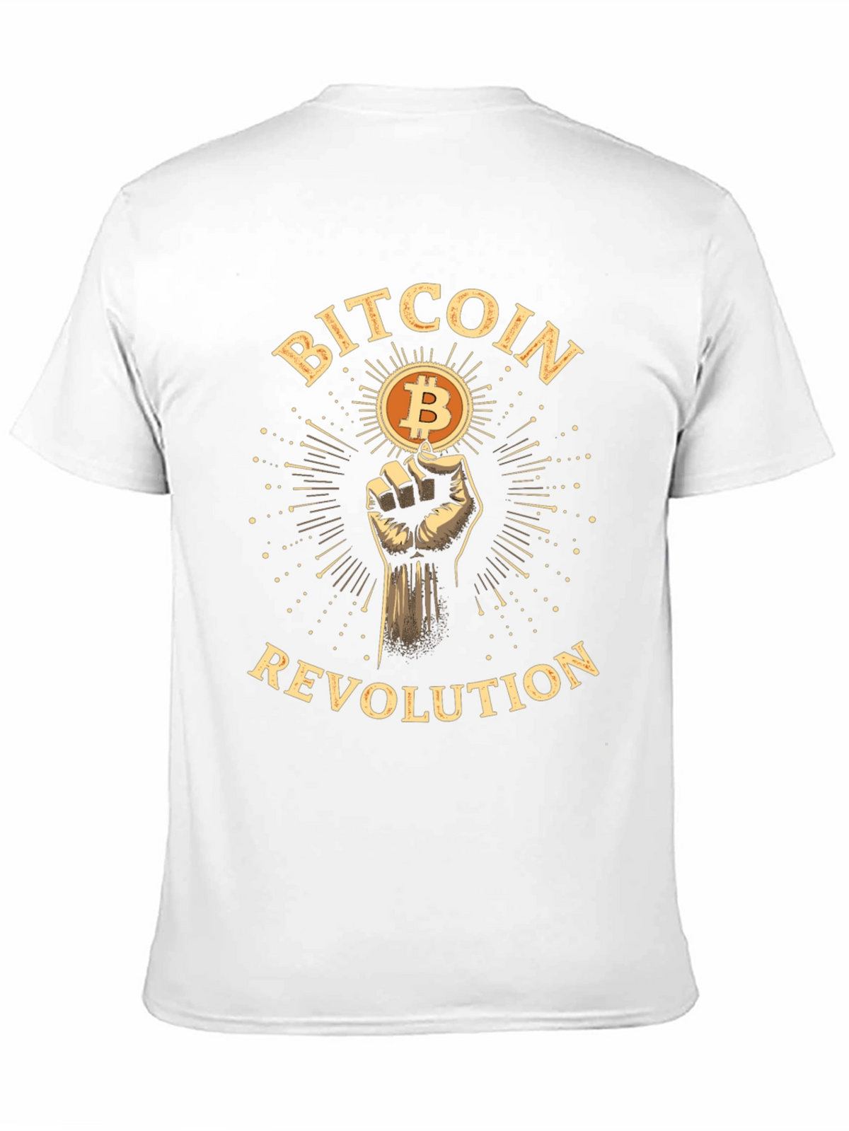 Bitcoin Revolution T-Shirt - Crypto Supporter Tee