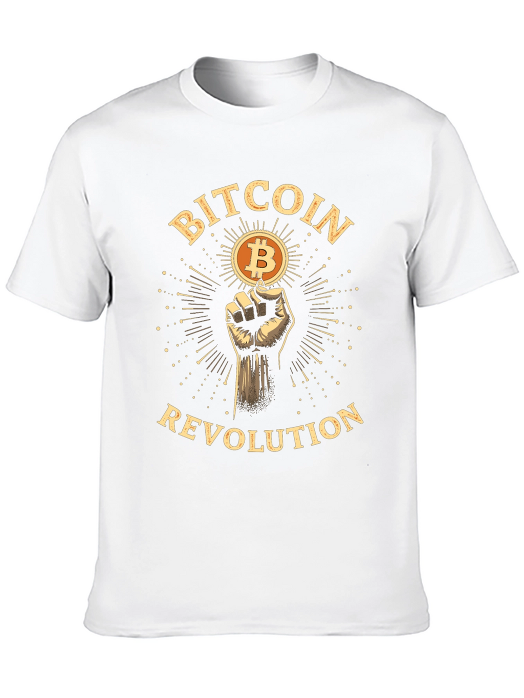 Bitcoin Revolution T-Shirt - Crypto Supporter Tee