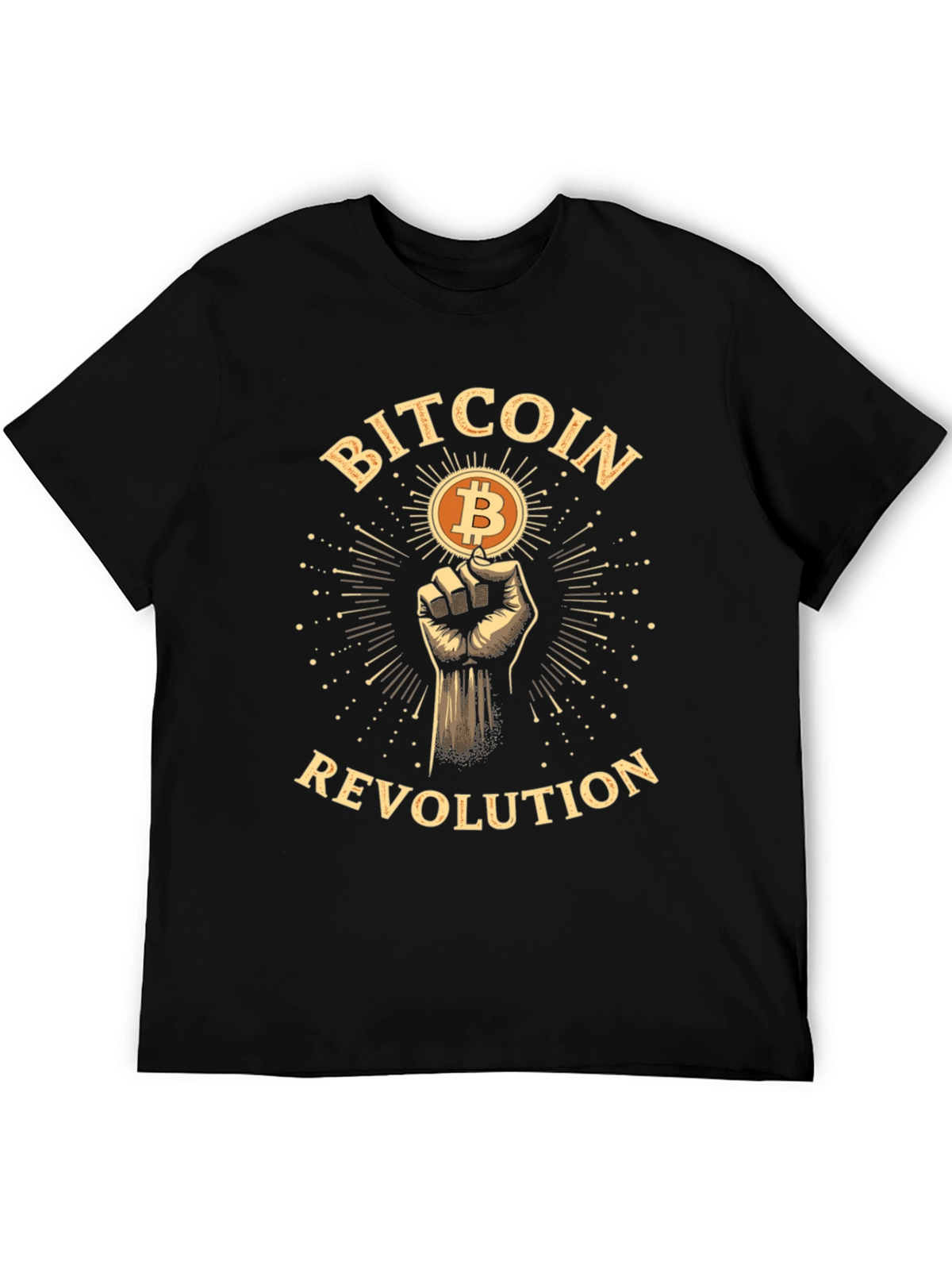 Bitcoin Revolution T-Shirt - Crypto Supporter Tee