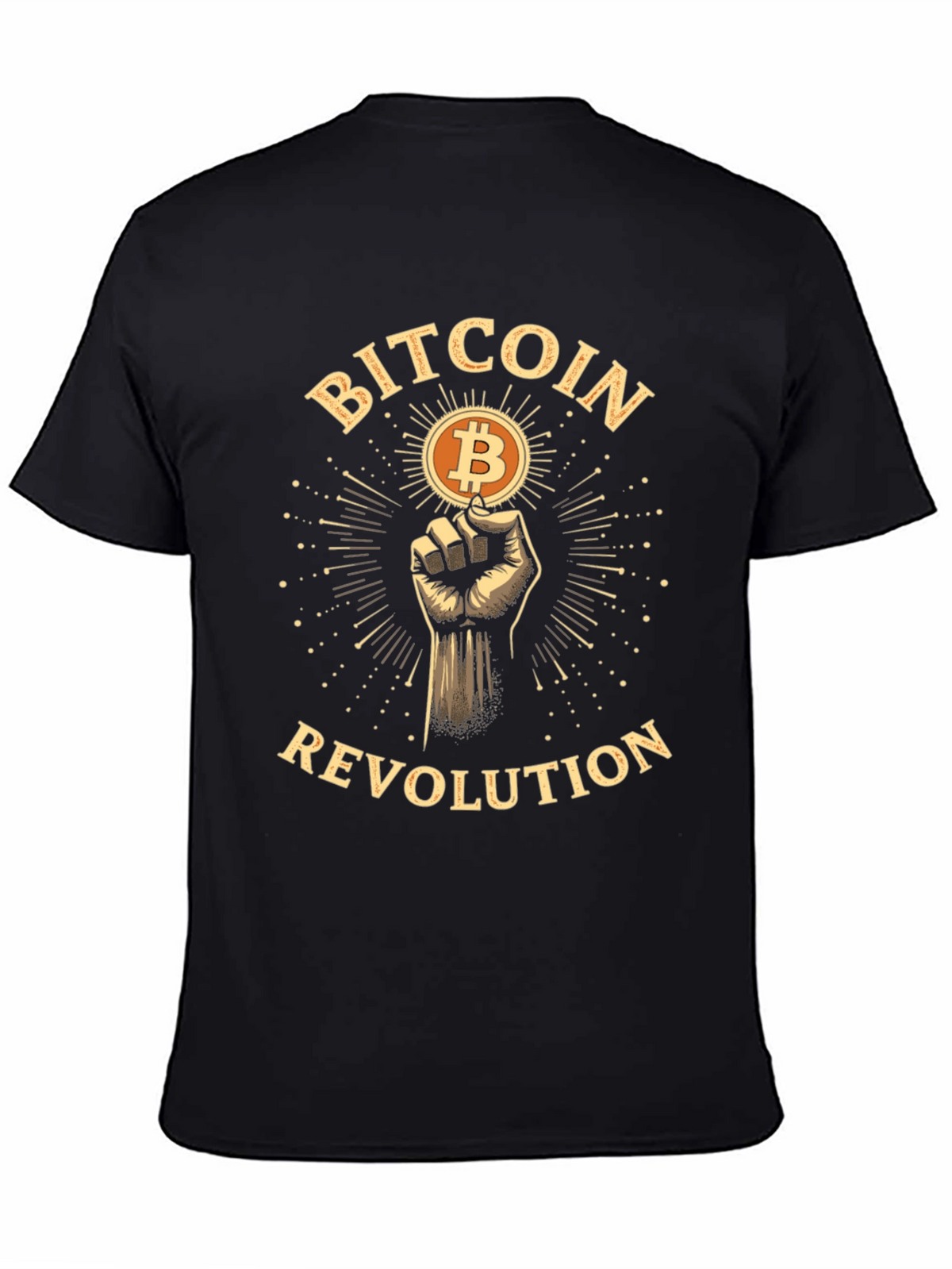 Bitcoin Revolution T-Shirt - Crypto Supporter Tee
