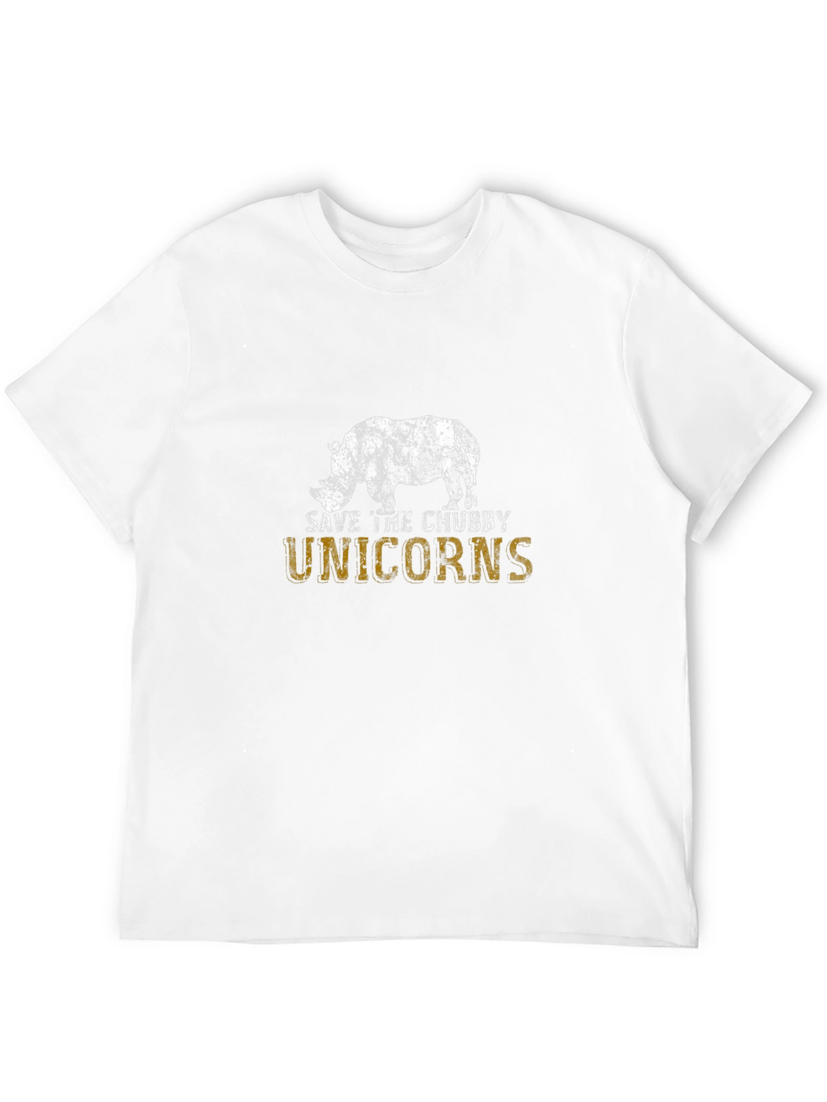 Save the Chubby Unicorns Graphic T-Shirt