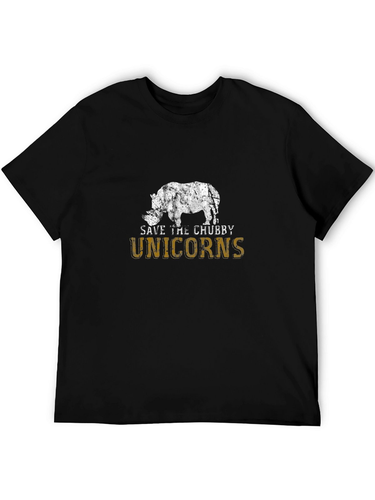 Save the Chubby Unicorns Graphic T-Shirt