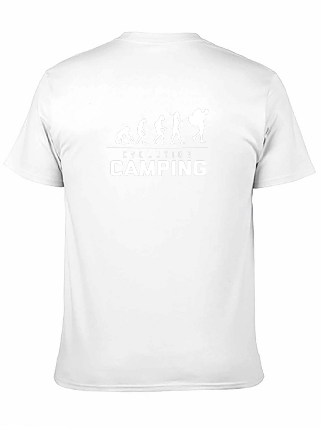 Evolution of Camping Graphic T-Shirt