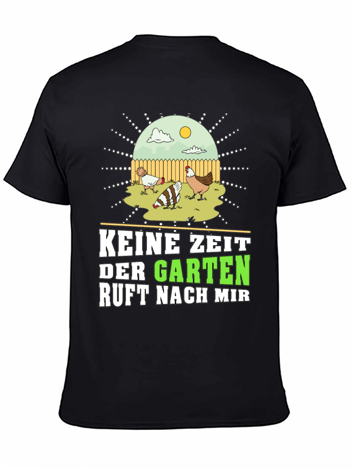 Keine Zeit Der Garten Ruft Nach Mir Graphic Tee
