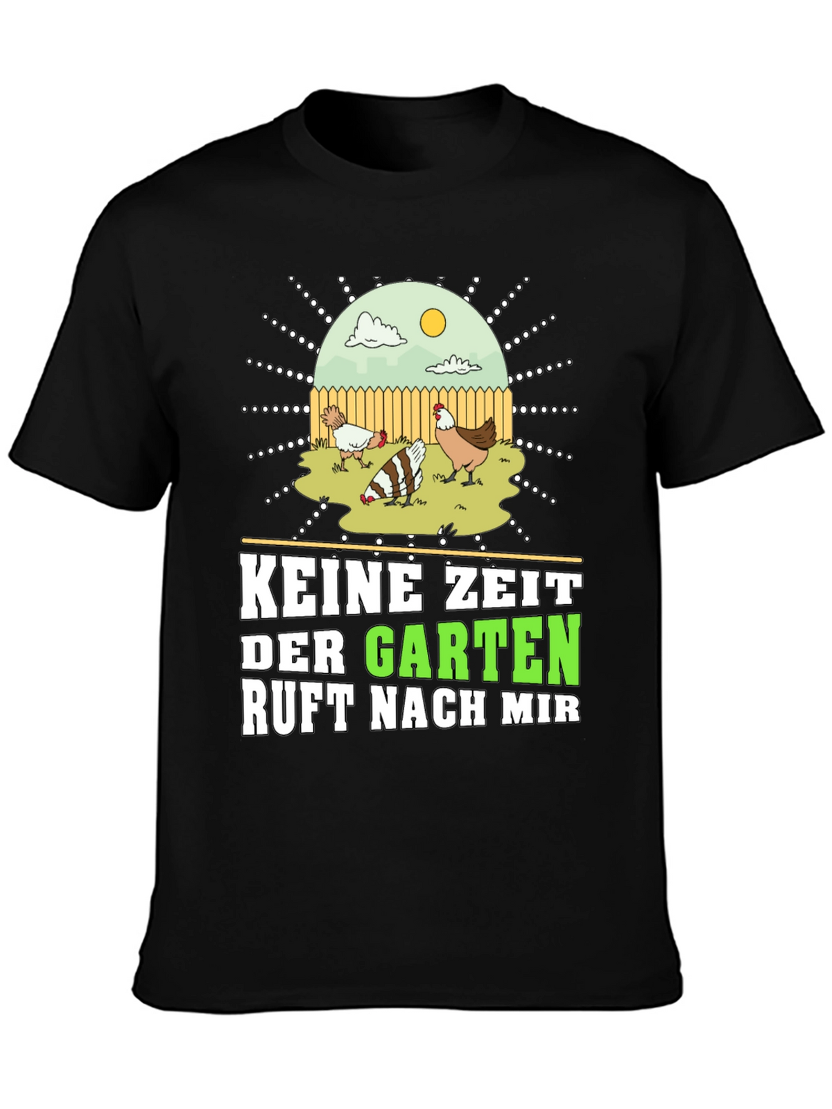 Keine Zeit Der Garten Ruft Nach Mir Graphic Tee