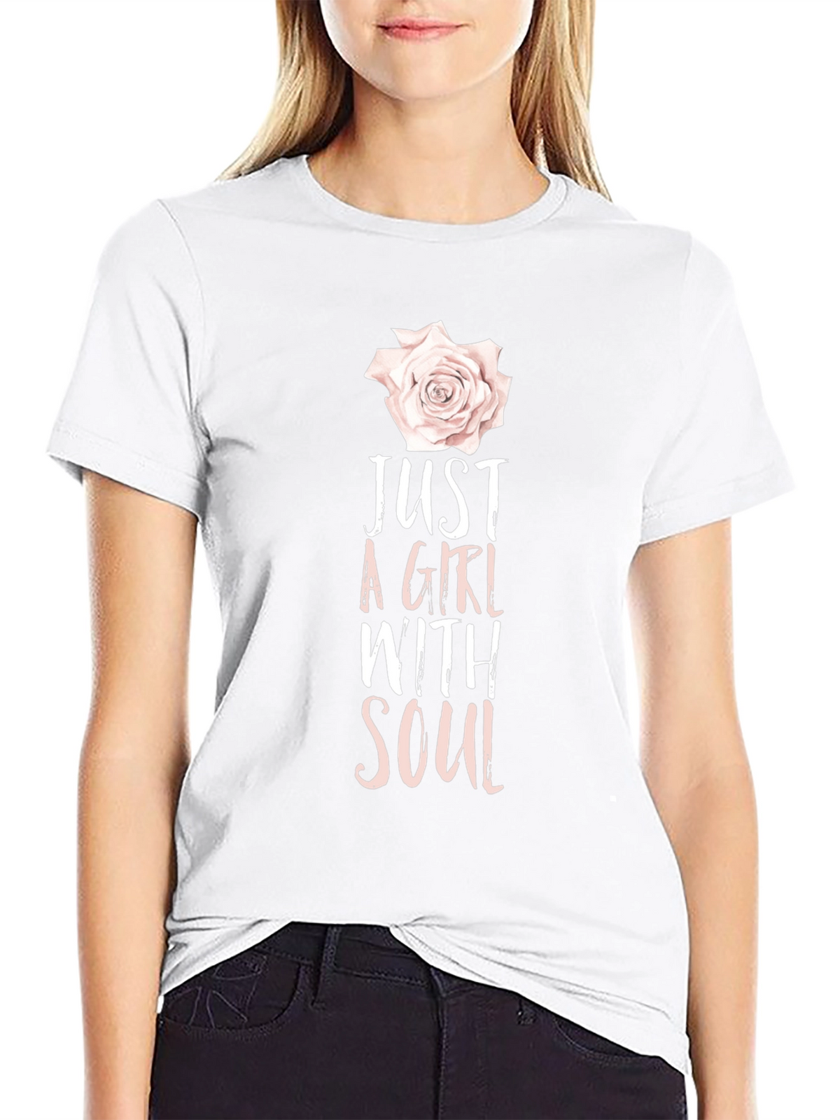 Just a Girl With Soul Graphic Tee
