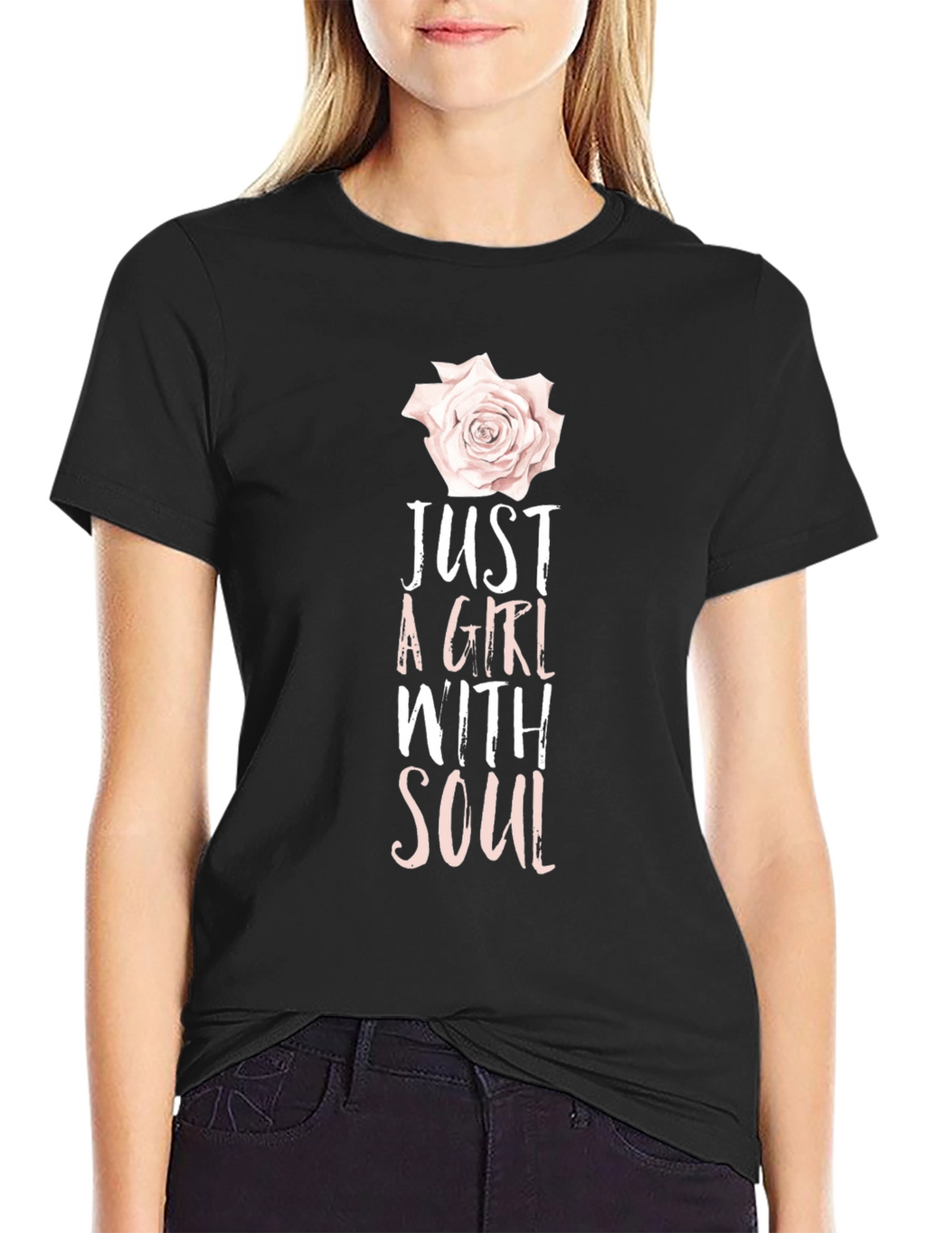 Just a Girl With Soul Graphic Tee