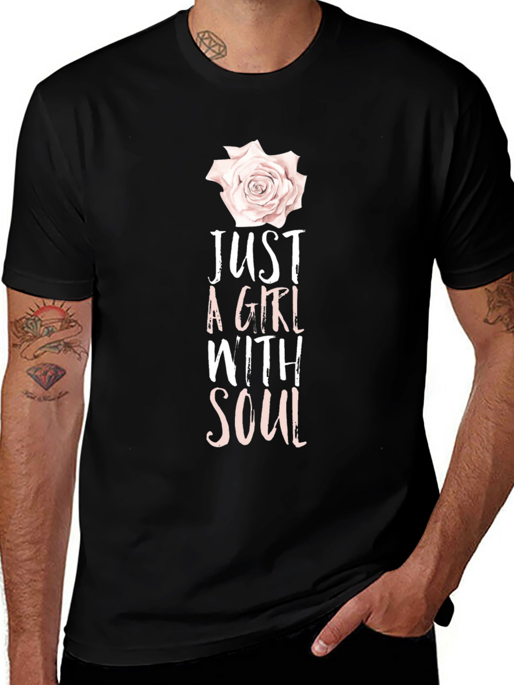 Just a Girl With Soul Graphic Tee