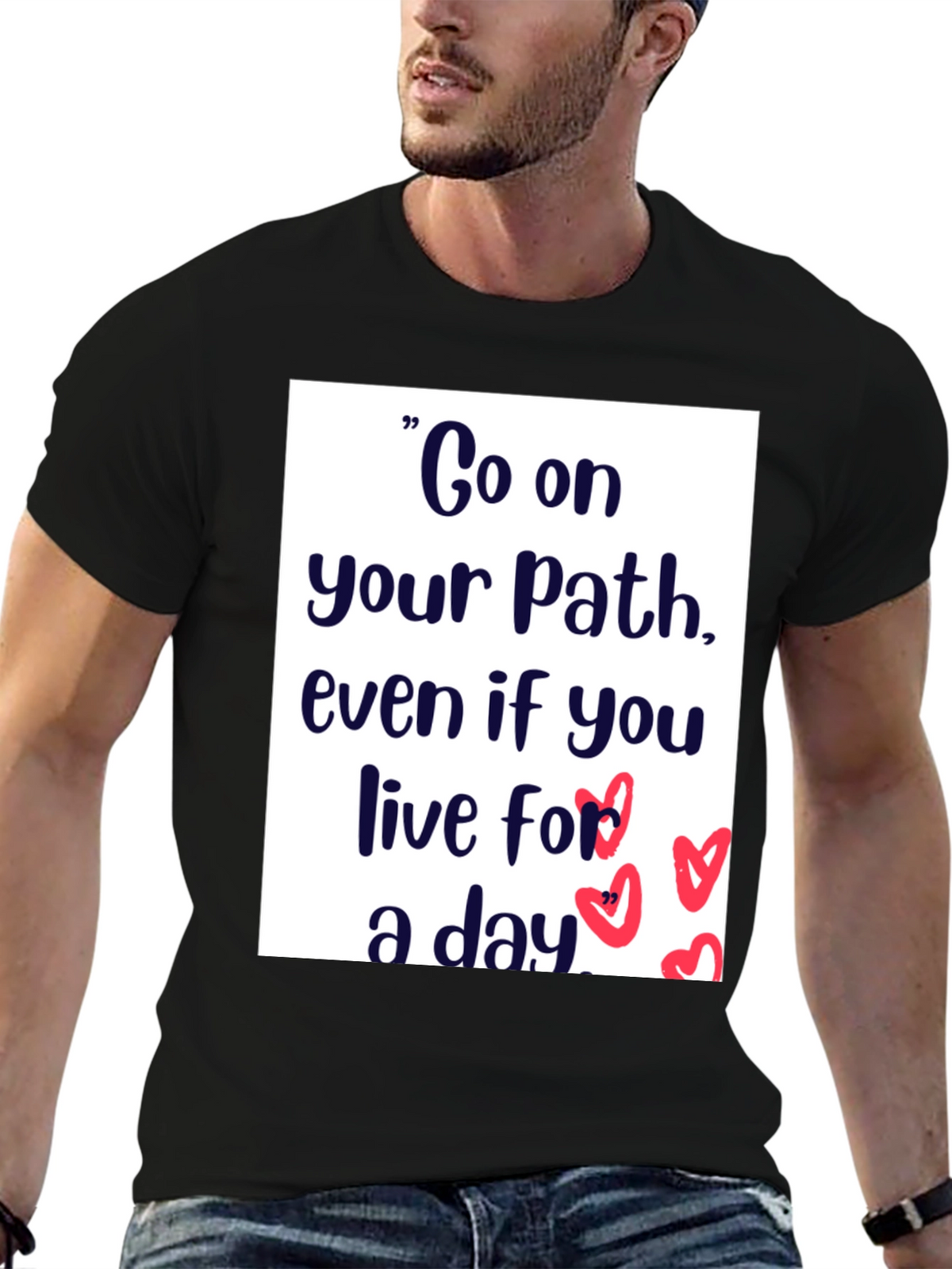 Inspirational Path Graphic T-Shirt