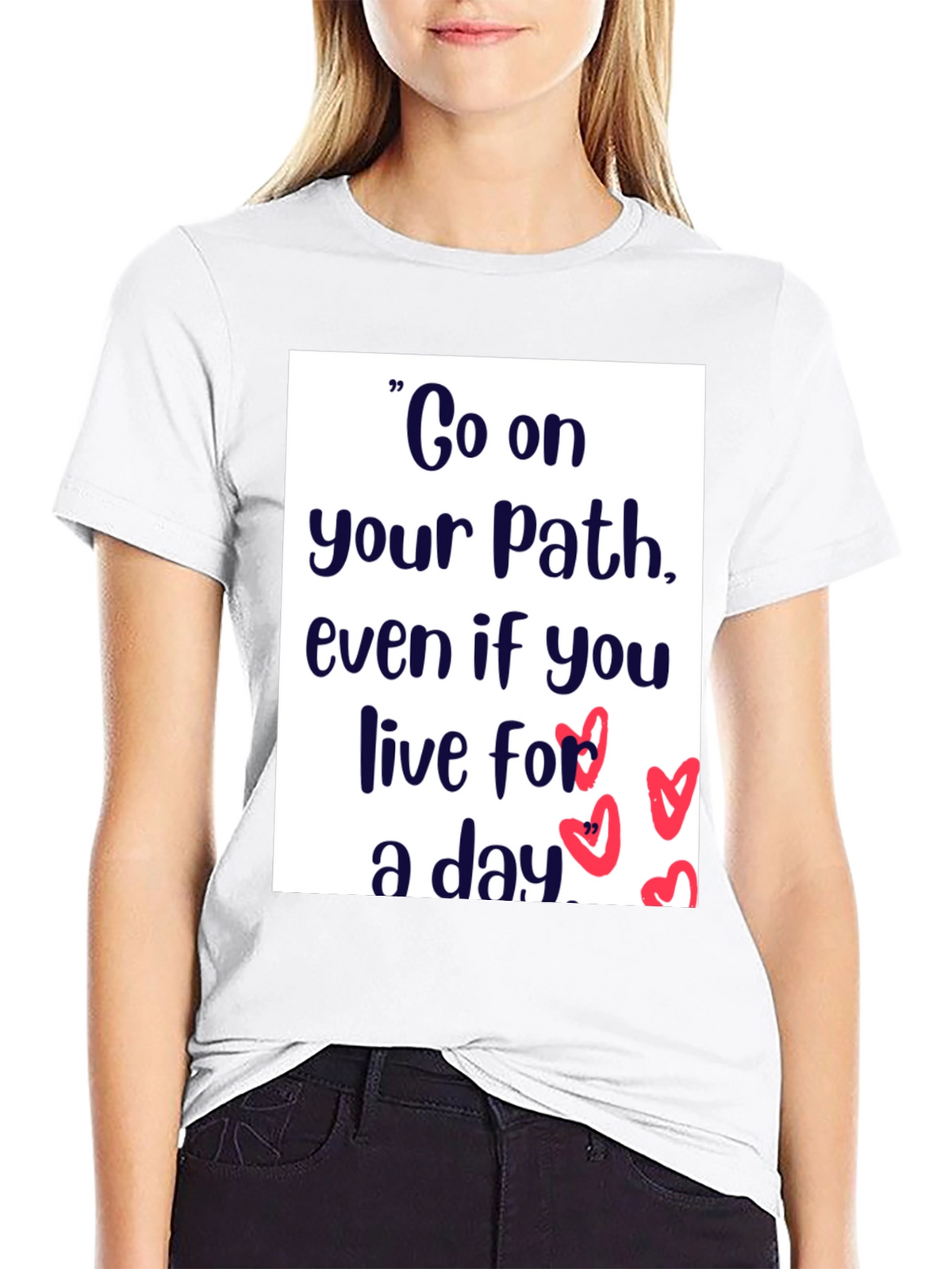 Inspirational Path Graphic T-Shirt