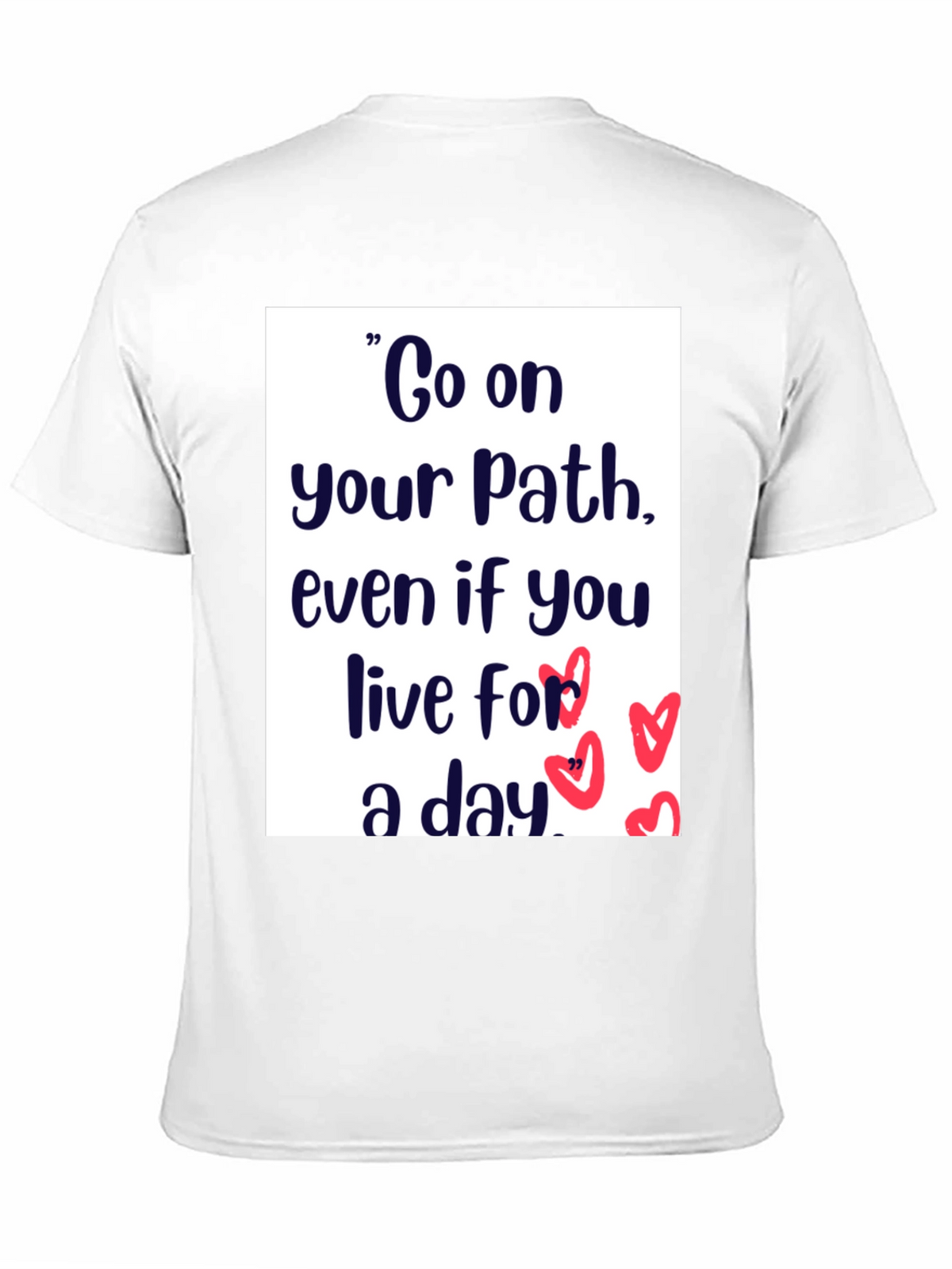 Inspirational Path Graphic T-Shirt