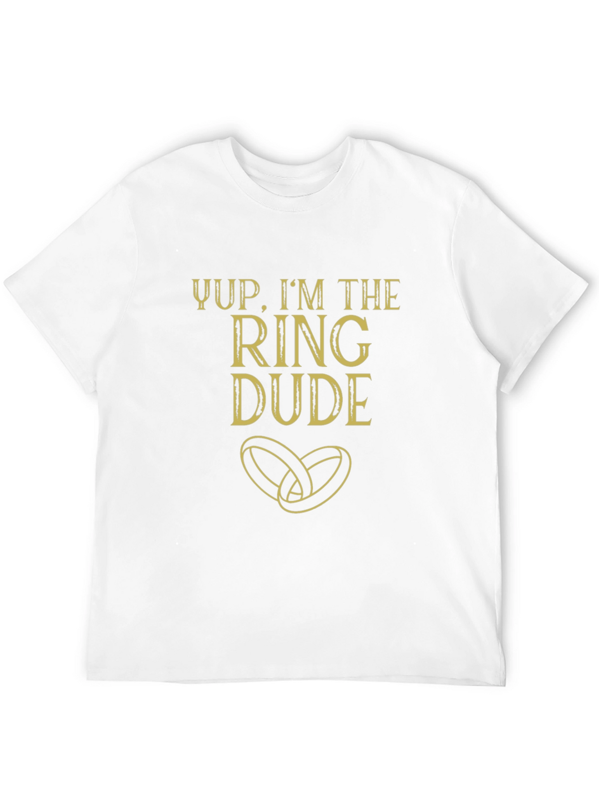 Ring Dude Wedding T-Shirt