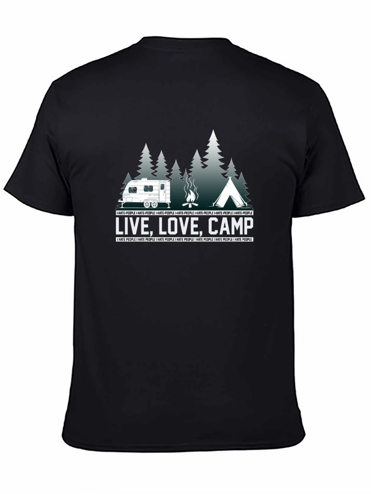Live Love Camp Graphic T-Shirt