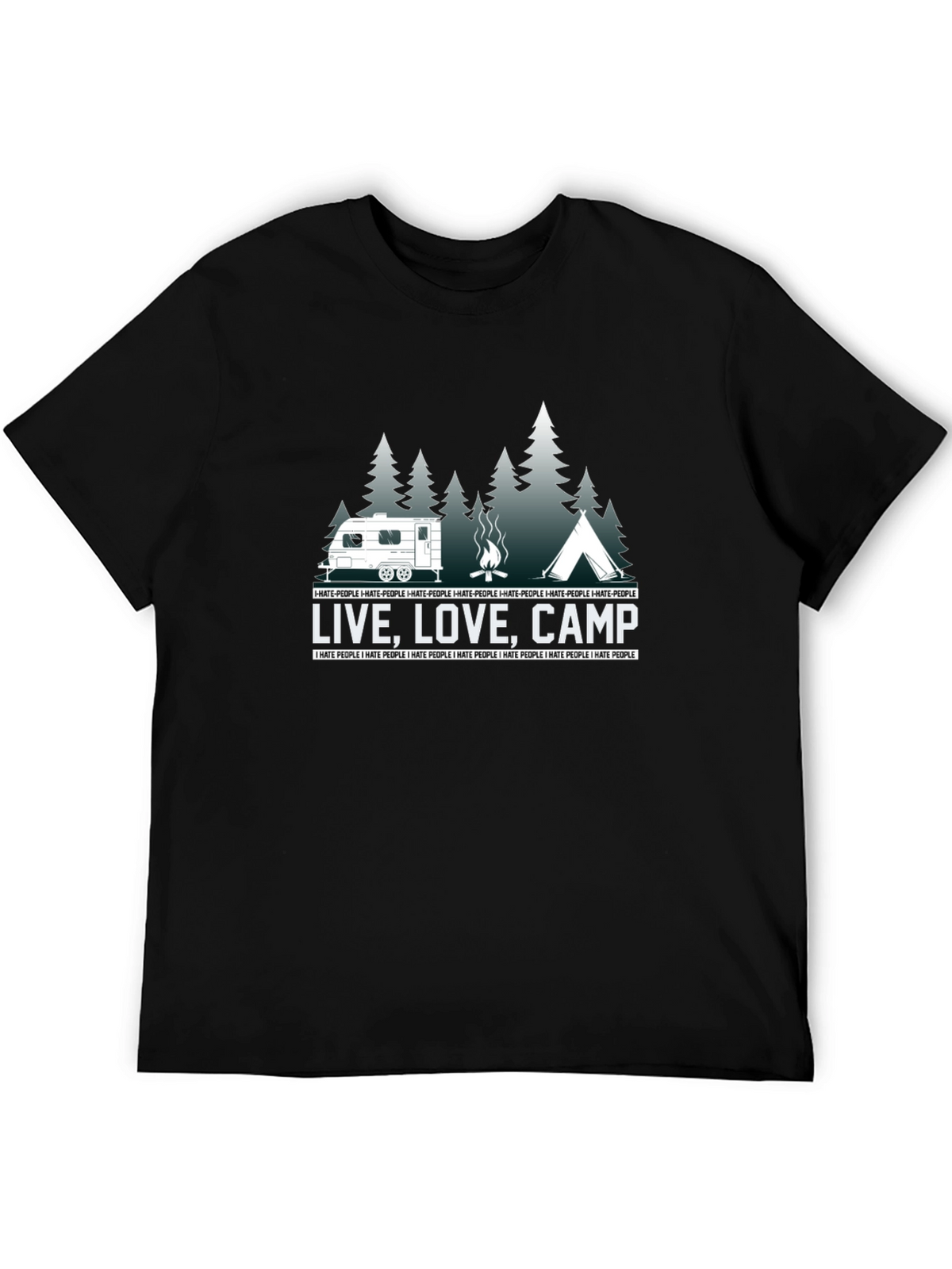 Live Love Camp Graphic T-Shirt