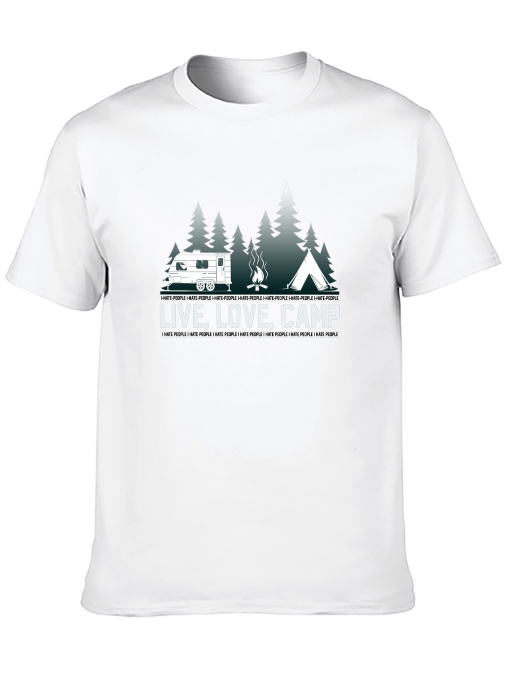 Live Love Camp Graphic T-Shirt