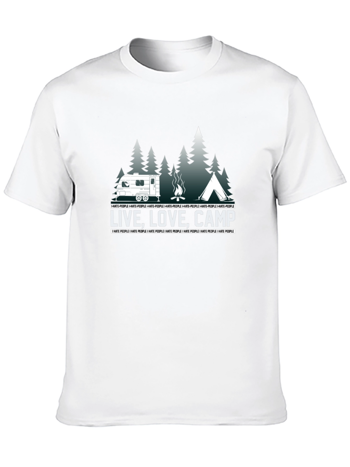 Live Love Camp Graphic T-Shirt