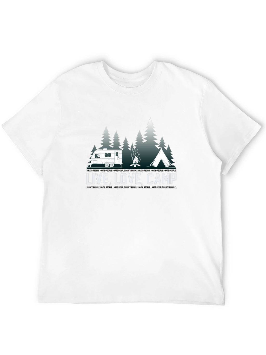 Live Love Camp Graphic T-Shirt
