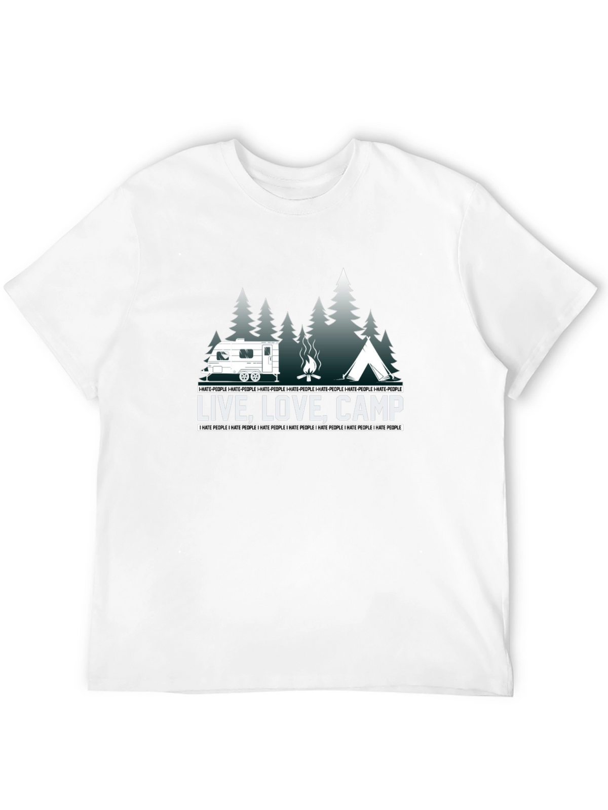 Live Love Camp Graphic T-Shirt