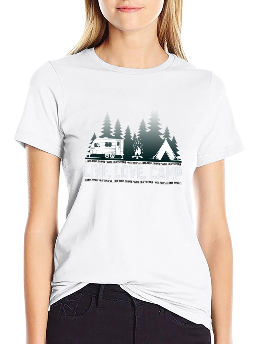 Live Love Camp Graphic T-Shirt